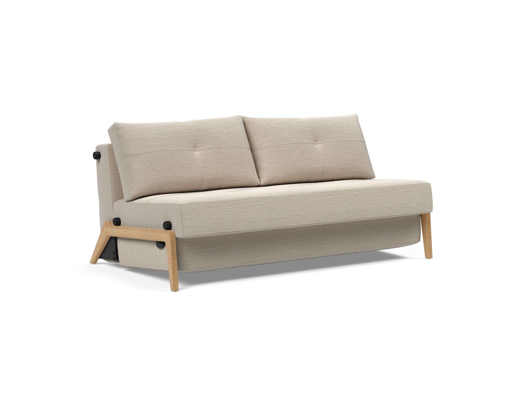 INNOVATION LIVING ™ Schlafsofa »Cubed Klappsofa, hochwertige Schlaffunktion, Design und extra Komfort«, Frontauszug, sehr platzsparend, abgewinkelt Sitzen, waagerecht liegen