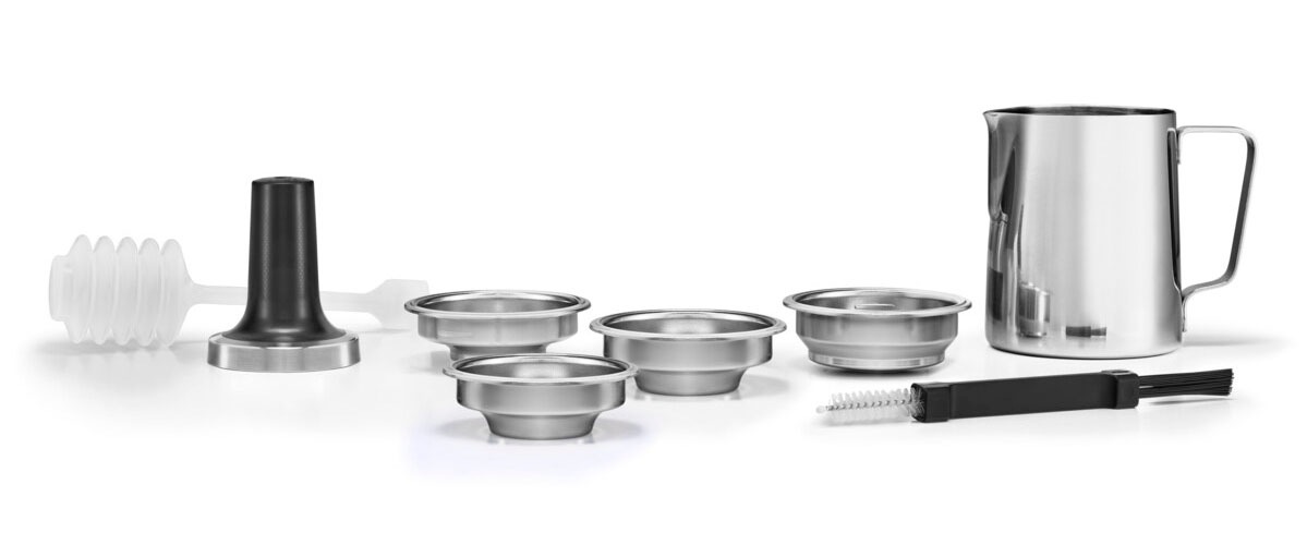 KitchenAid Espressomaschine »5KES6551EBK«, Siebträger mit Mühle