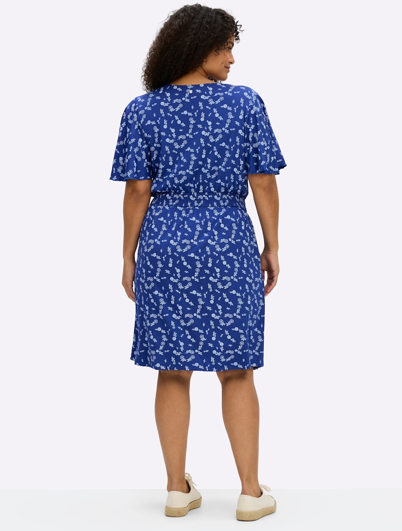 Sheego Sommerkleid »Jersey-Kleid« Eingrifftaschen