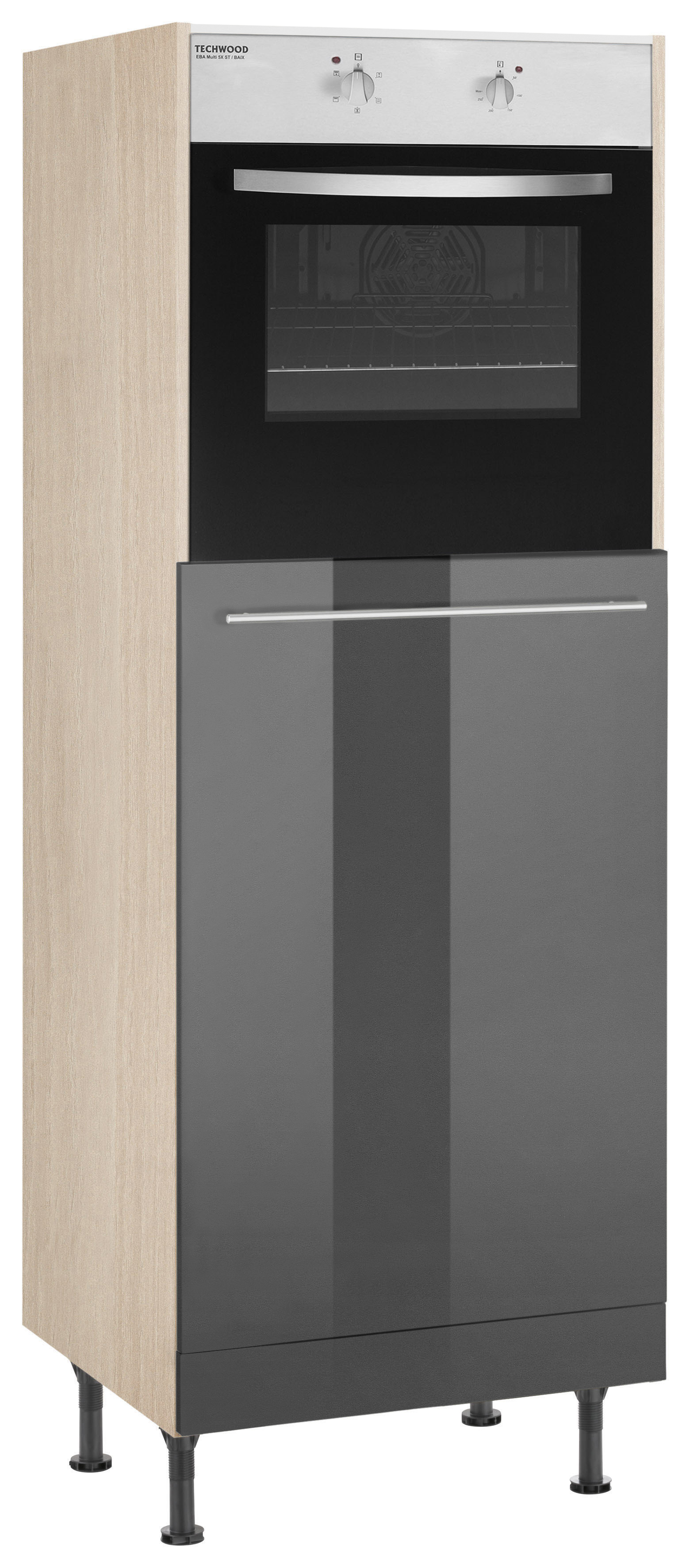 OPTIFIT Kühlumbauschrank »Bern«, 60 cm höhenverstellbaren mit 212 hoch, breit, Stellfüßen cm bei OTTO bestellen