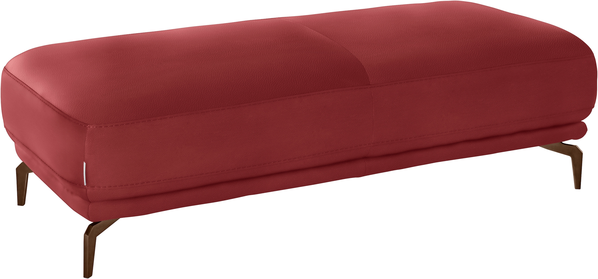 W.SCHILLIG Hocker »montanaa« mit Metallfüßen in Bronze pulverbeschichtet, Breite 141 cm