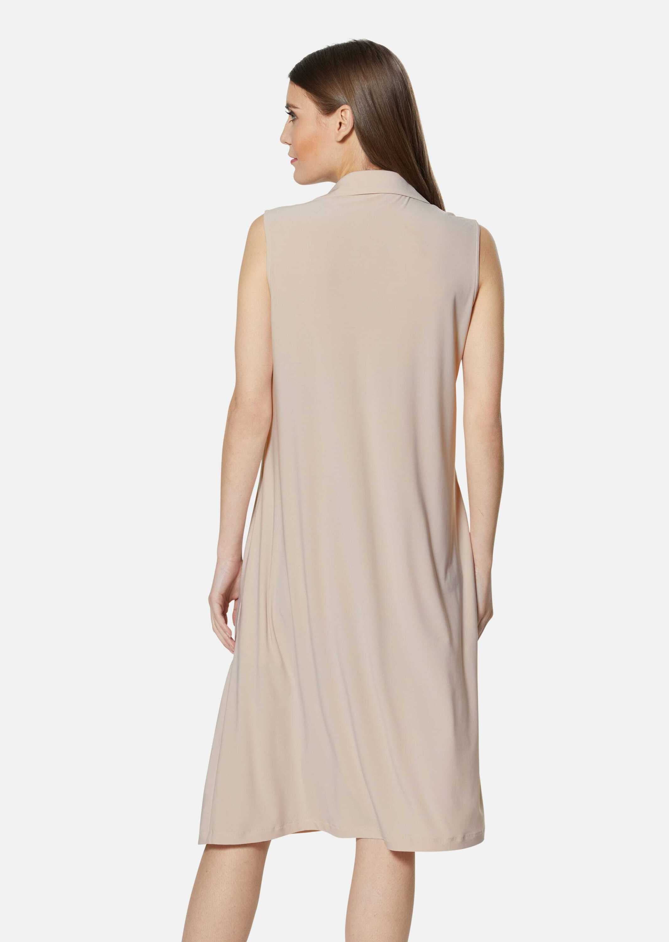 MADELEINE Sommerkleid »Kleid Ärmelloses Kleid mit Hemdkragen«