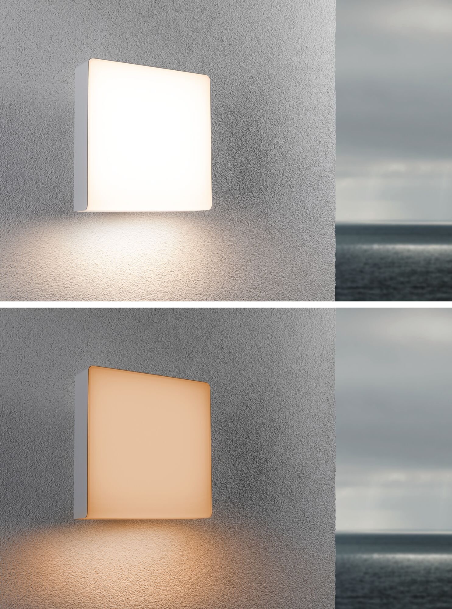 Paulmann LED Außen-Wandleuchte »Azalena IP44 250x97mm 8,5W 700lm 230V Kunststoff, Aluminium«, 1 flammig, Smart Home Zigbee 3.0 Bewegungsmelder mit Hochfrequenz-Sensor