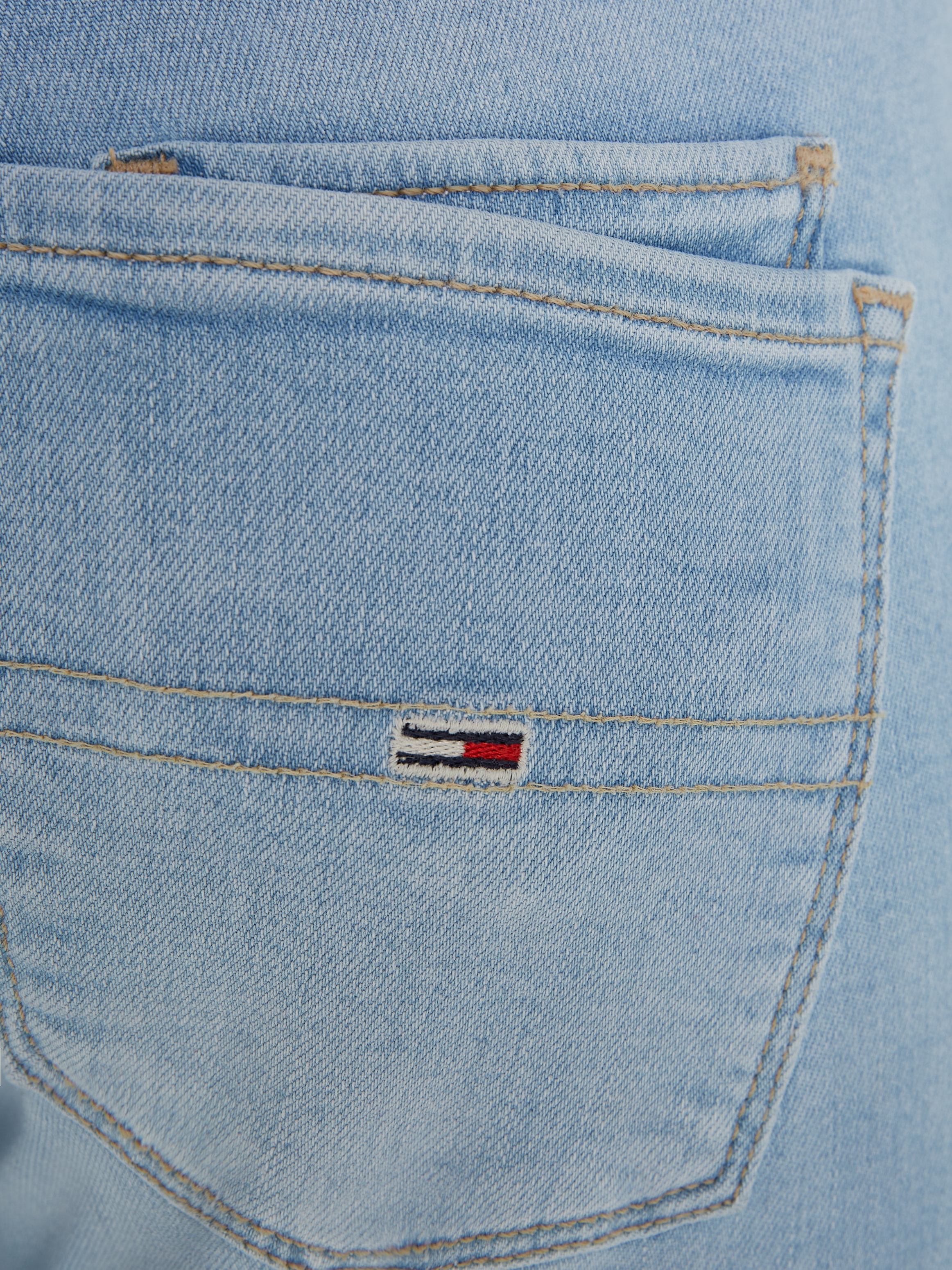 Tommy Jeans Bequeme Jeans »Scarlett«, mit Ledermarkenlabel online bei OTTO | Straight-Fit Jeans