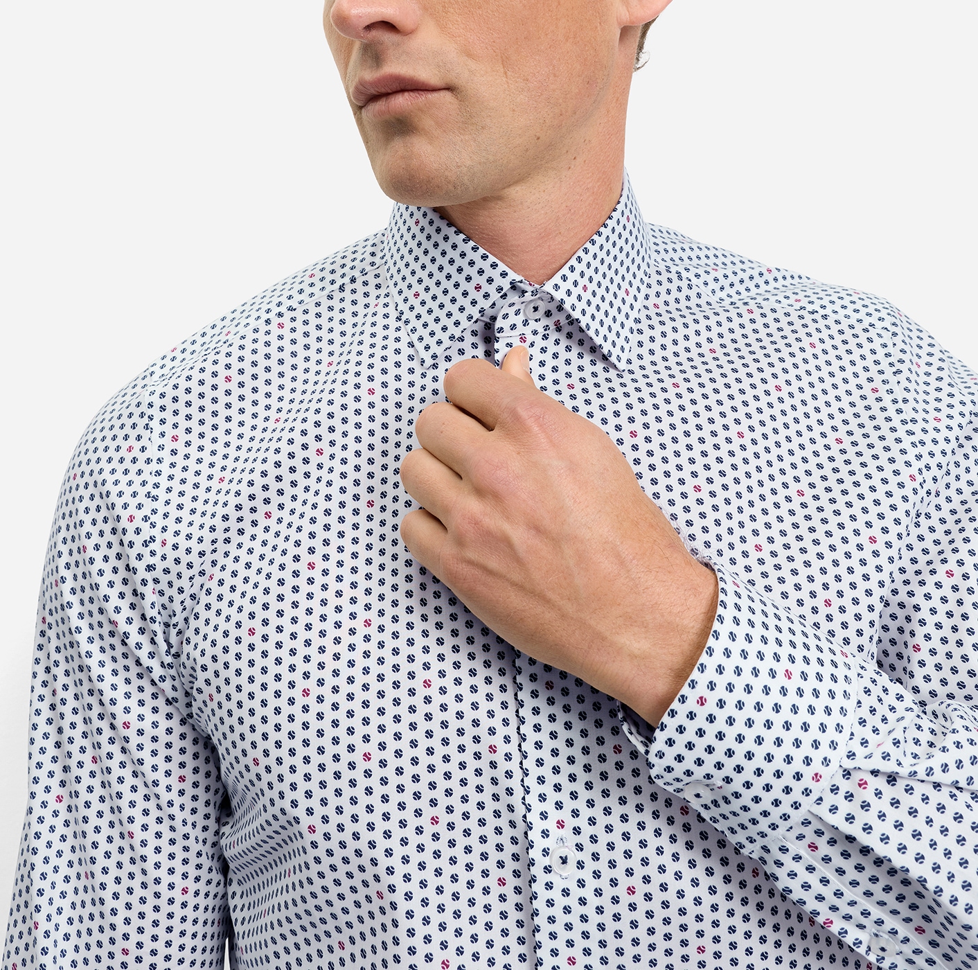 OLYMP Langarmhemd »Level 5« body fit, Kentkragen, Businesshemd