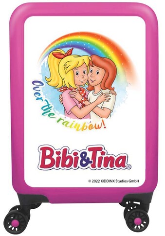 Kiddinx Kinderkoffer »Bibi & Tina The Rainbow, 77 cm«, 4 Rollen, Made in Germany kaufen