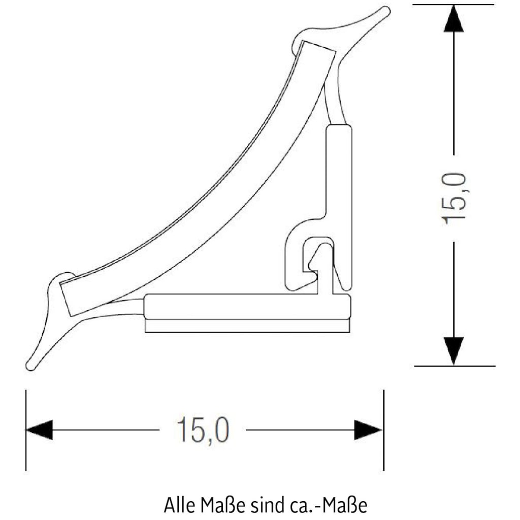 HELD MÖBEL Möbelblende »Wandabschlussleiste WAP«