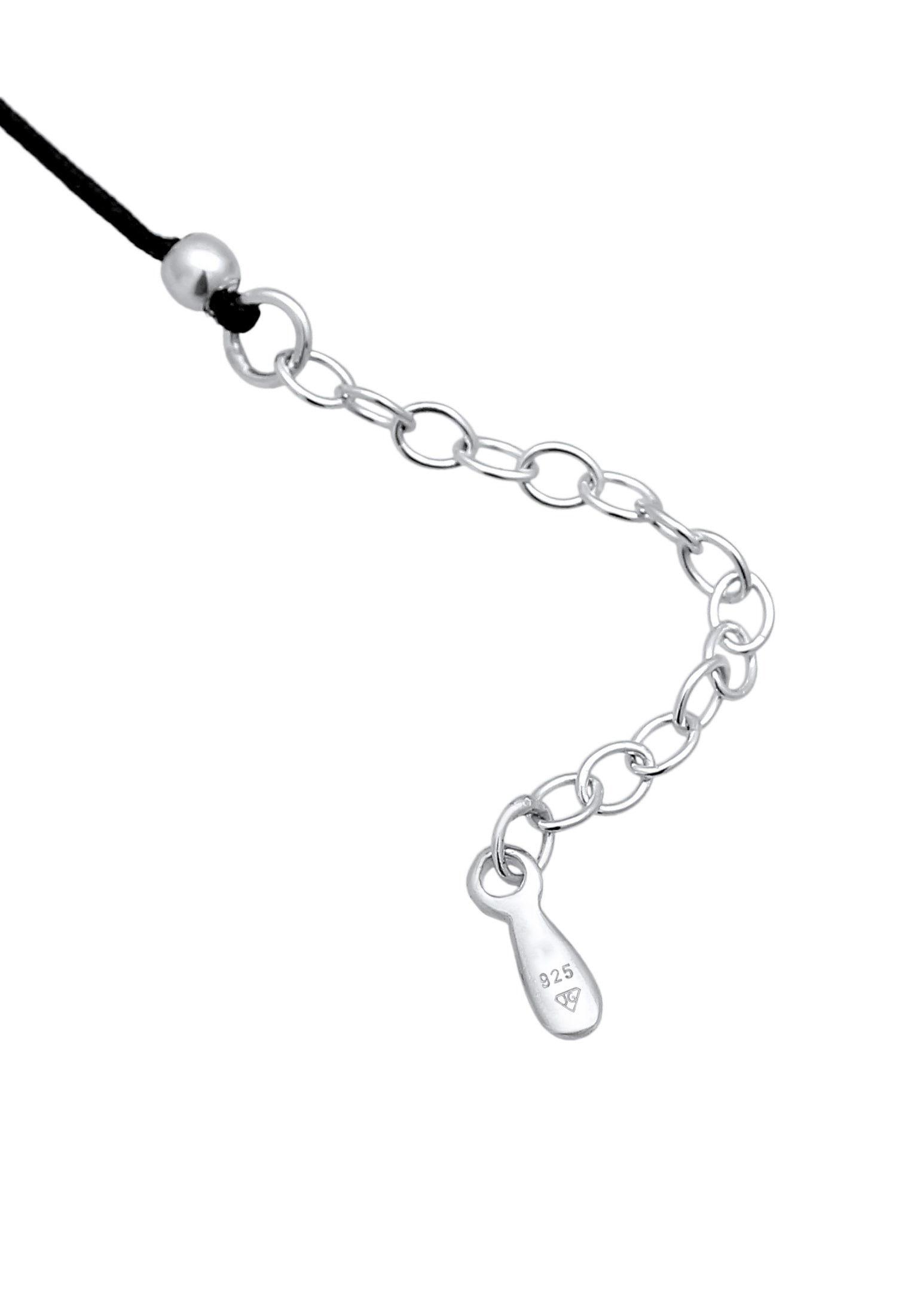 Elli Choker »Halskette Basic Choker Kristalle 925 Silber«