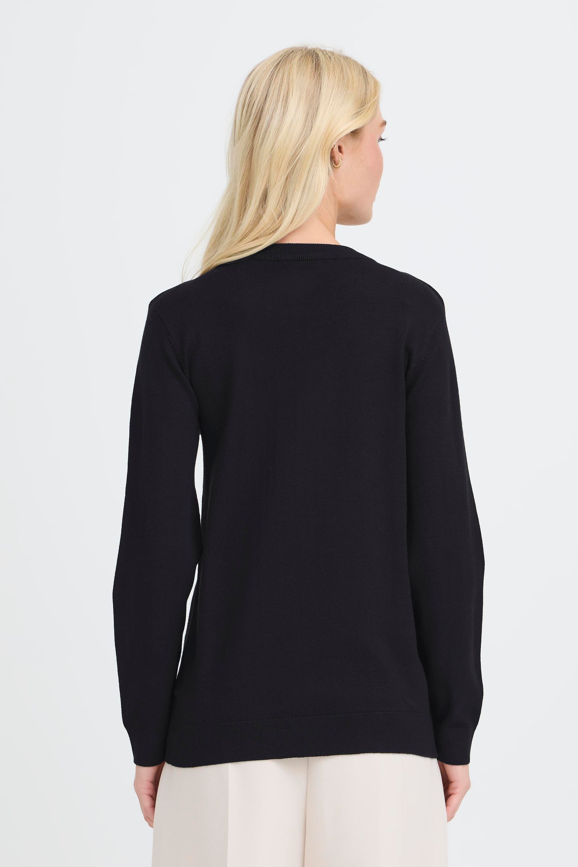 OXMO Strickfleece-Pullover »Strickpullover OXAIDA«