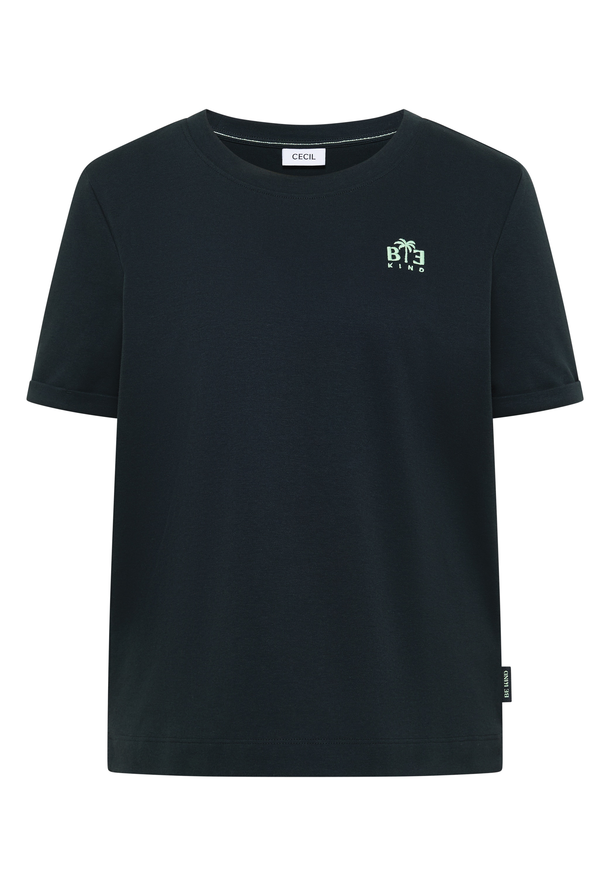 Cecil Kurzarmshirt Sommershirt mit Stickerei
