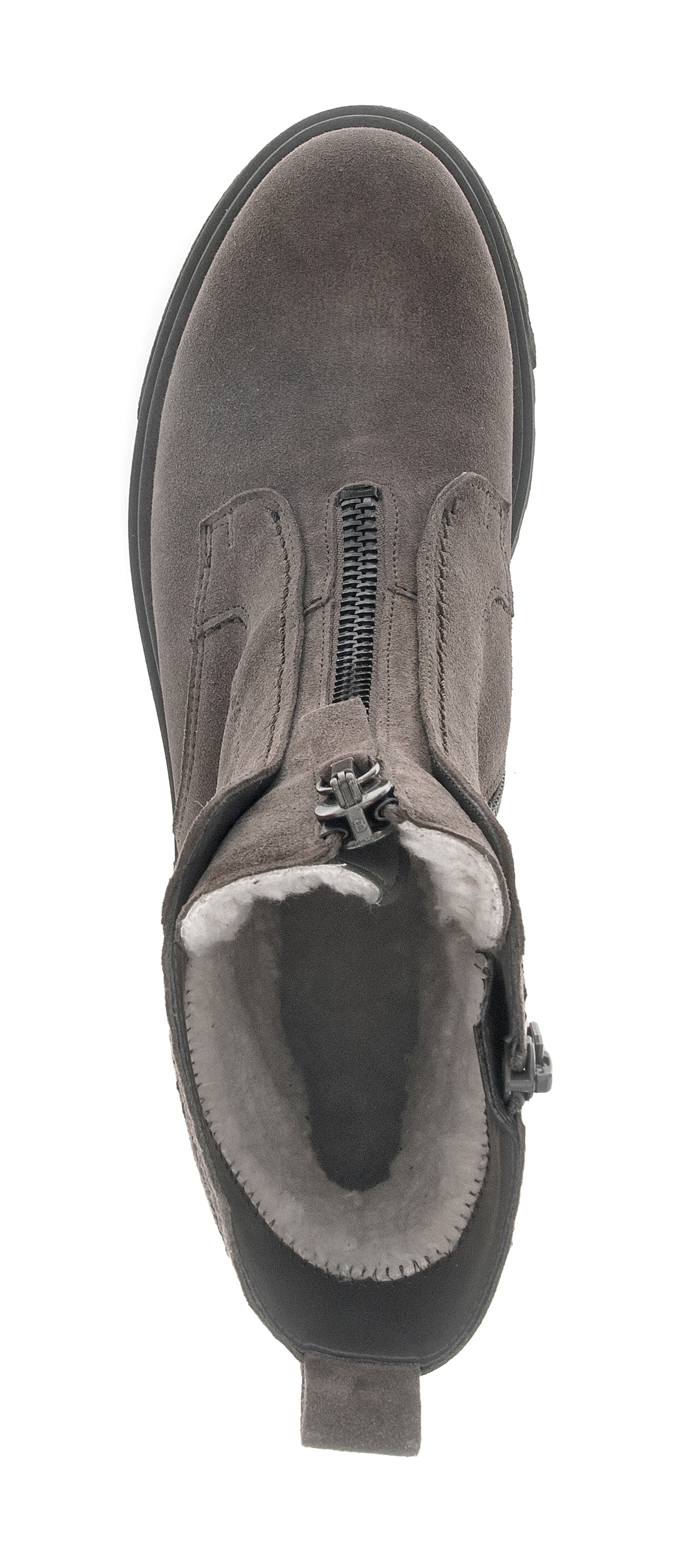 Gabor Winterboots  , Blockabsatz, Winterstiefelette mit Front-Reißverschluss