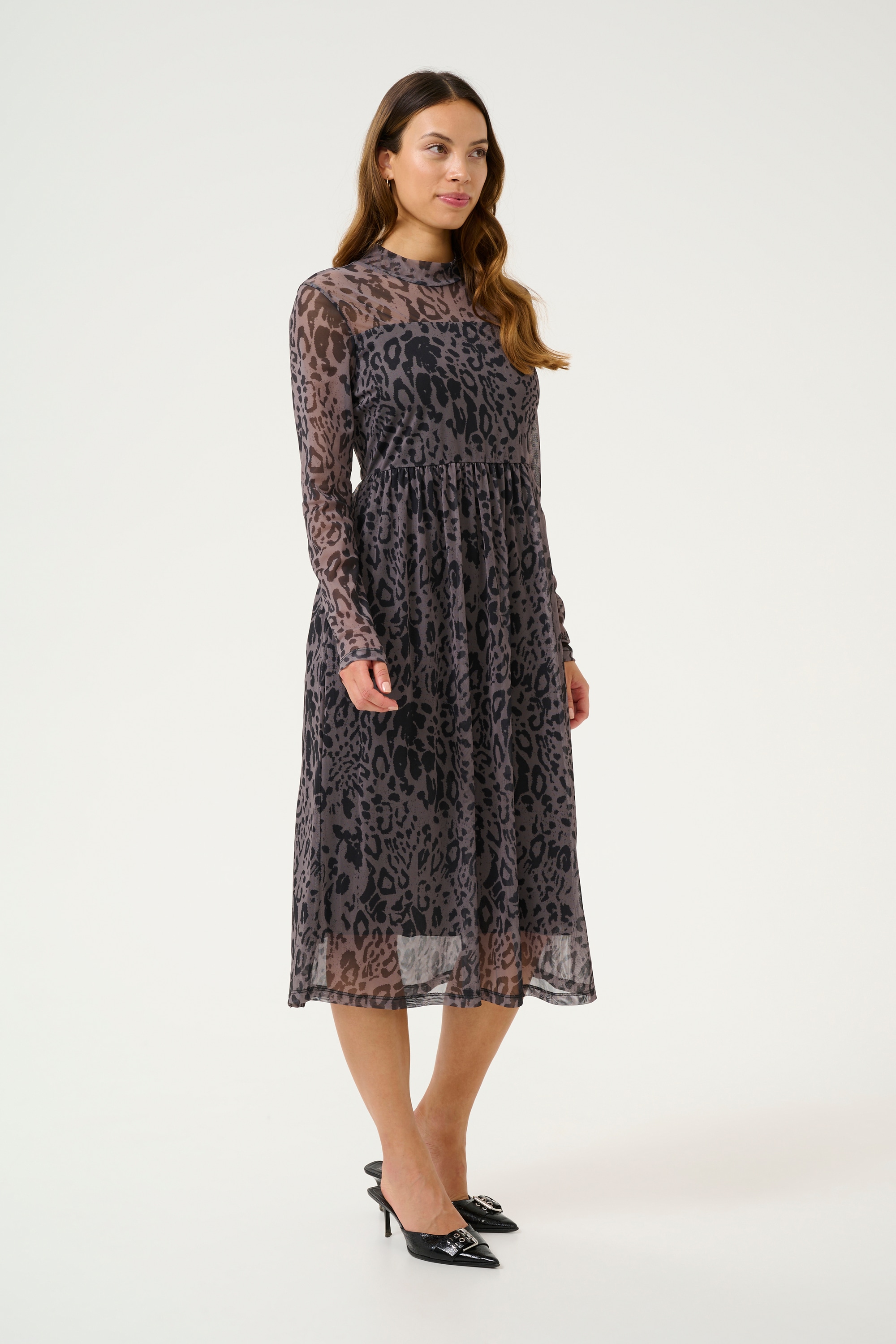 KAFFE Midikleid »Kleid KAjohanna«