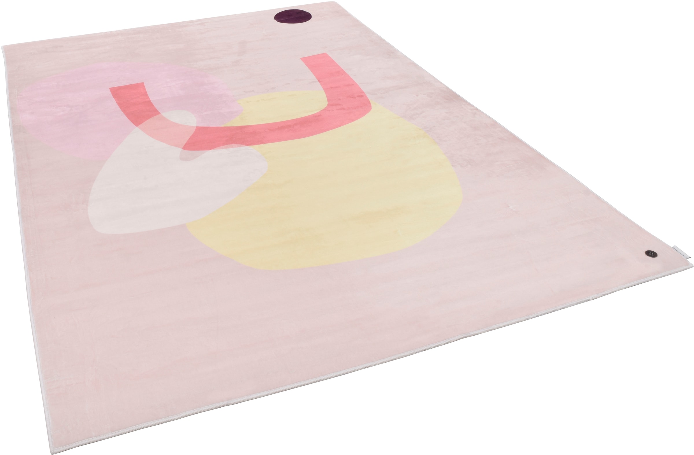 TOM TAILOR HOME Teppich »Shapes - SIX« rechteckig 5 mm Höhe Kurzflor, bedruckt, modernes Design
