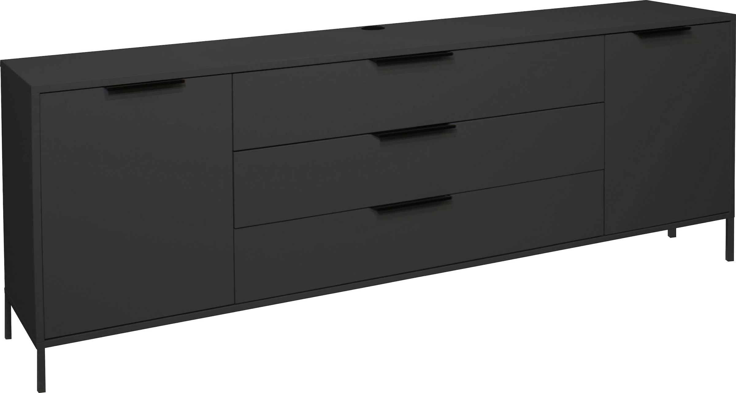 Sideboard »Bonnie«, Breite 216 cm mit Quadratgestell