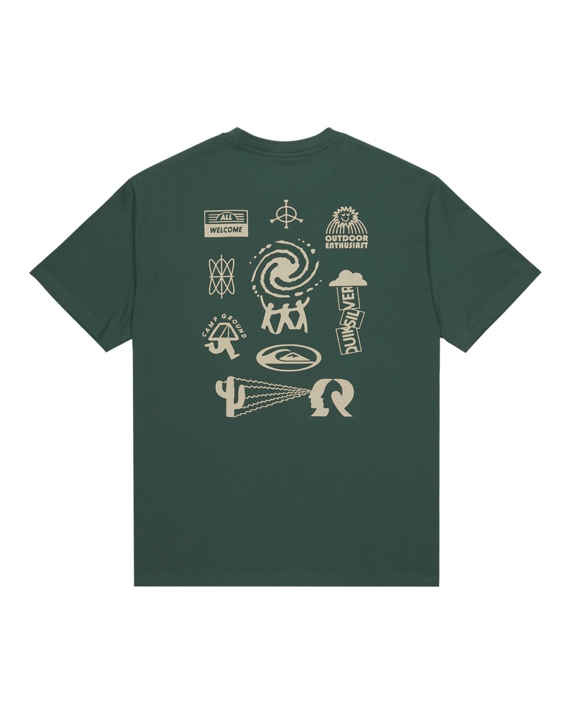 Quiksilver T-Shirt »Pto Welcome All«