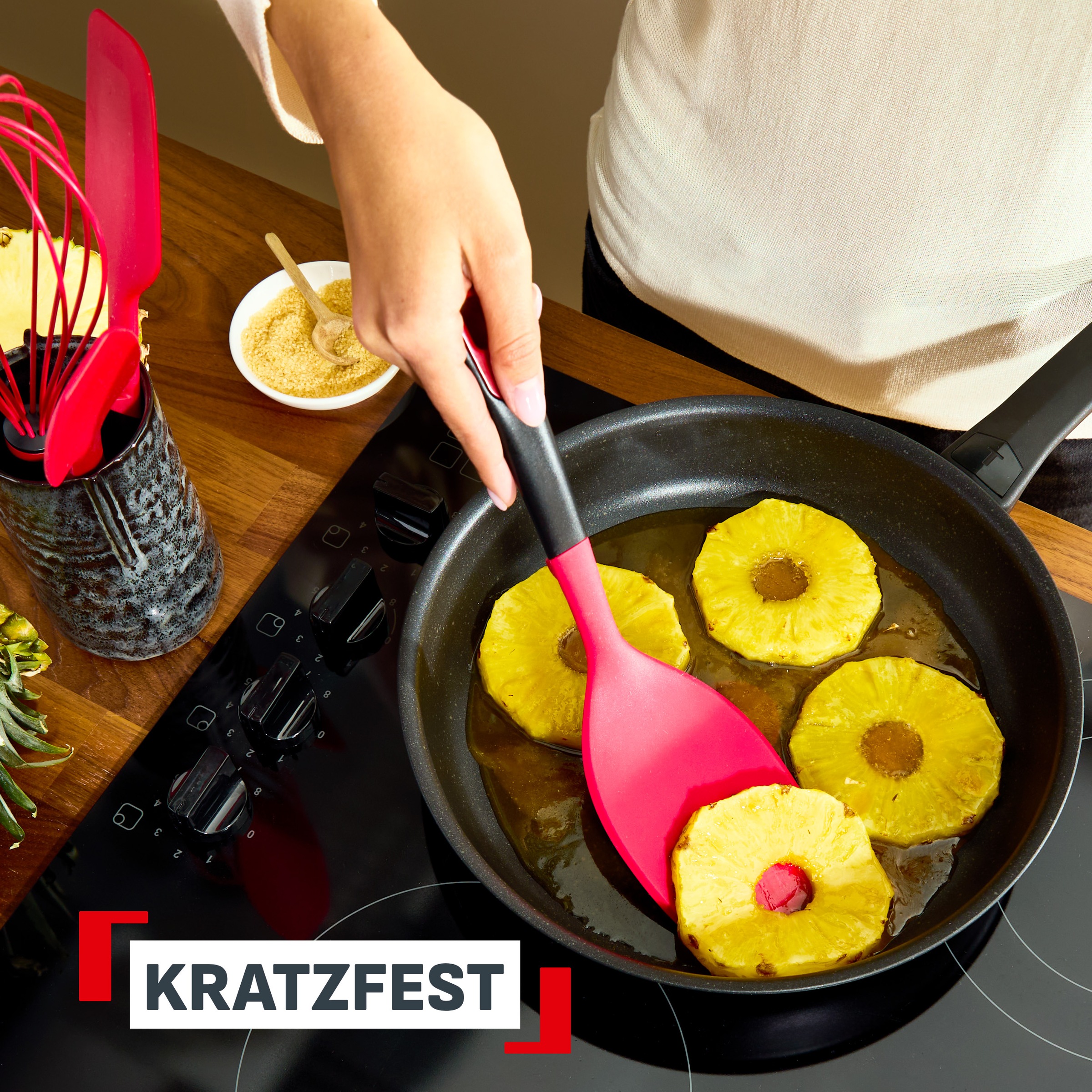 Tefal Kochzange »Ingenio+« Verriegelungssystem, Silikon-Sicherheitsring, hitzebeständig - 230°C