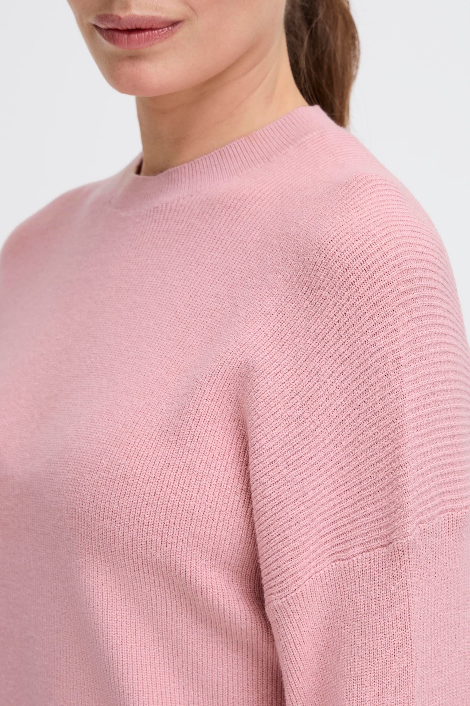 OXMO Strickfleece-Pullover »Strickpullover OXIFANSY«
