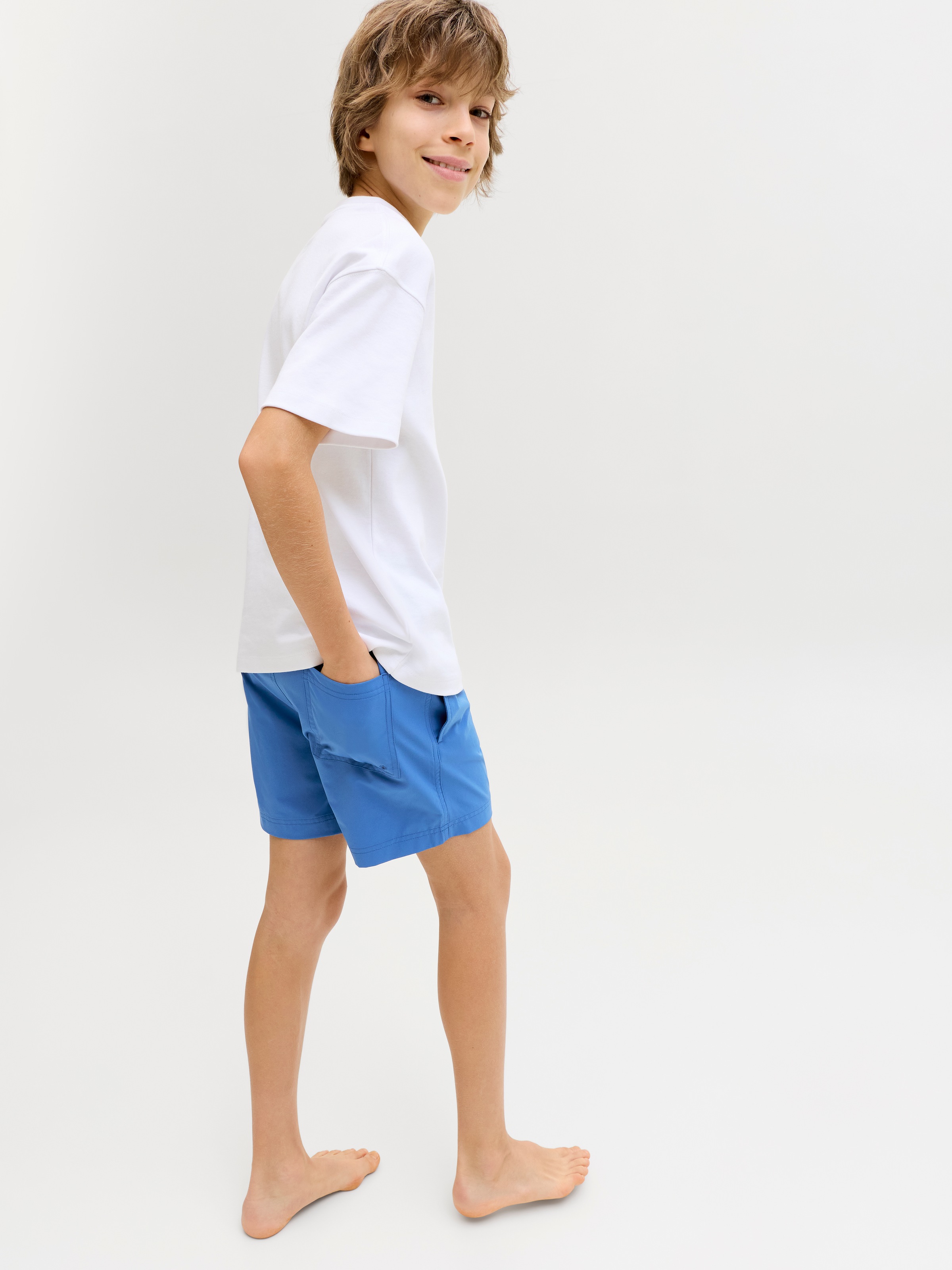 Jack & Jones Junior Badeshorts »JPSTMAUI SURF DOUBLE WB SWIM SHORT JNR«