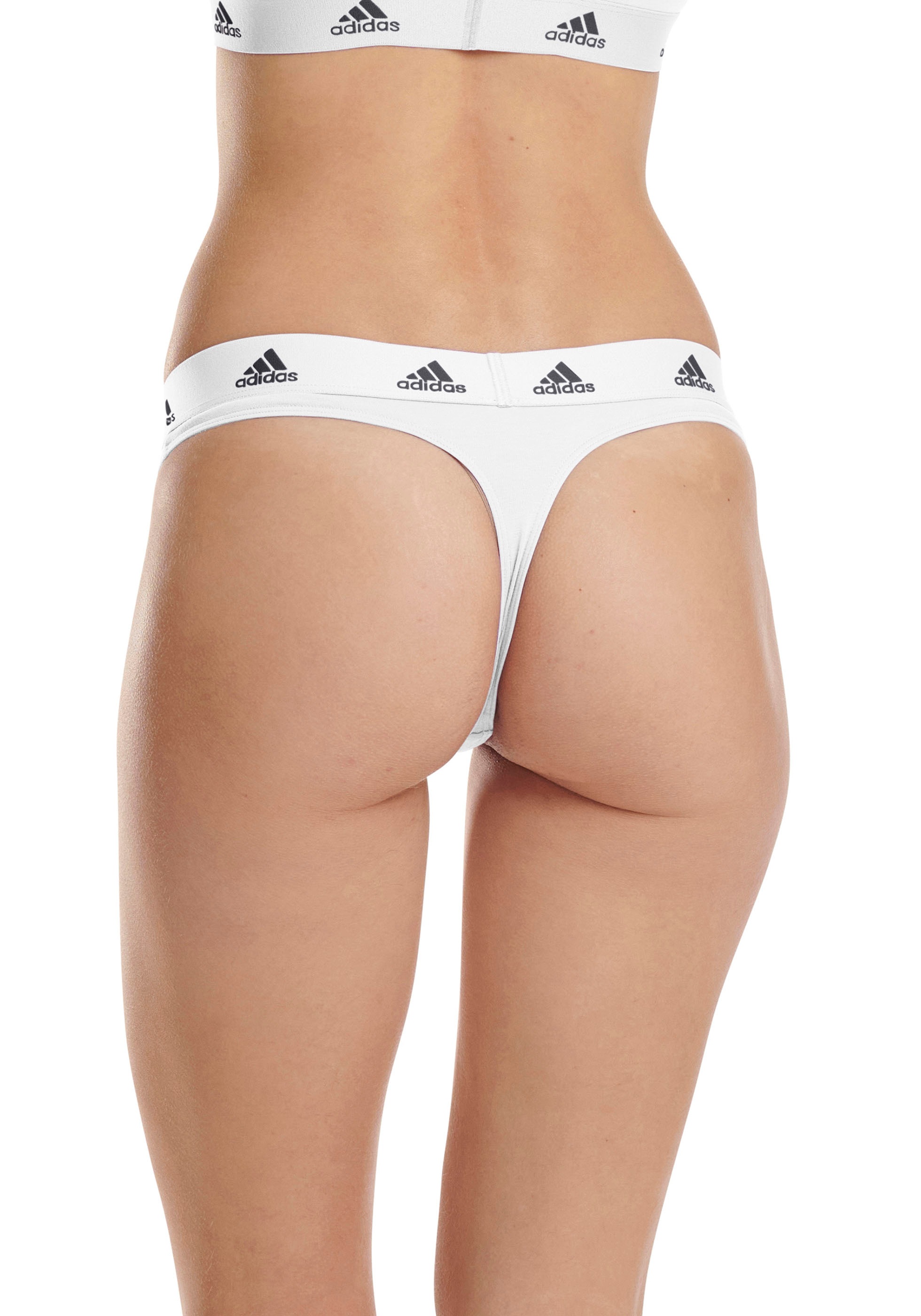 adidas Sportswear Tanga »"Sport Active Comfort Cotton"«, (3er Pack), mit Real Cool Cotton-Technologie