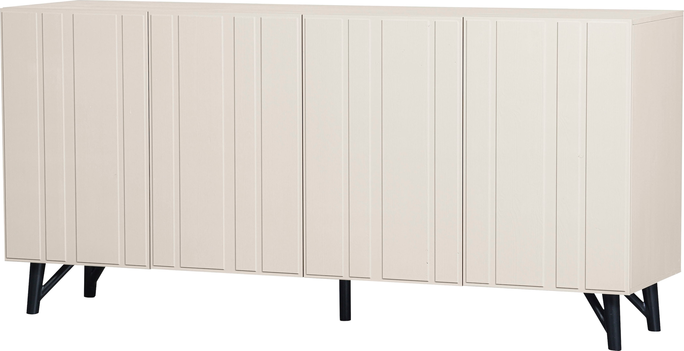 WOOOD Sideboard »Miller«, Kommode mit klaren Linien, Breite 181 cm