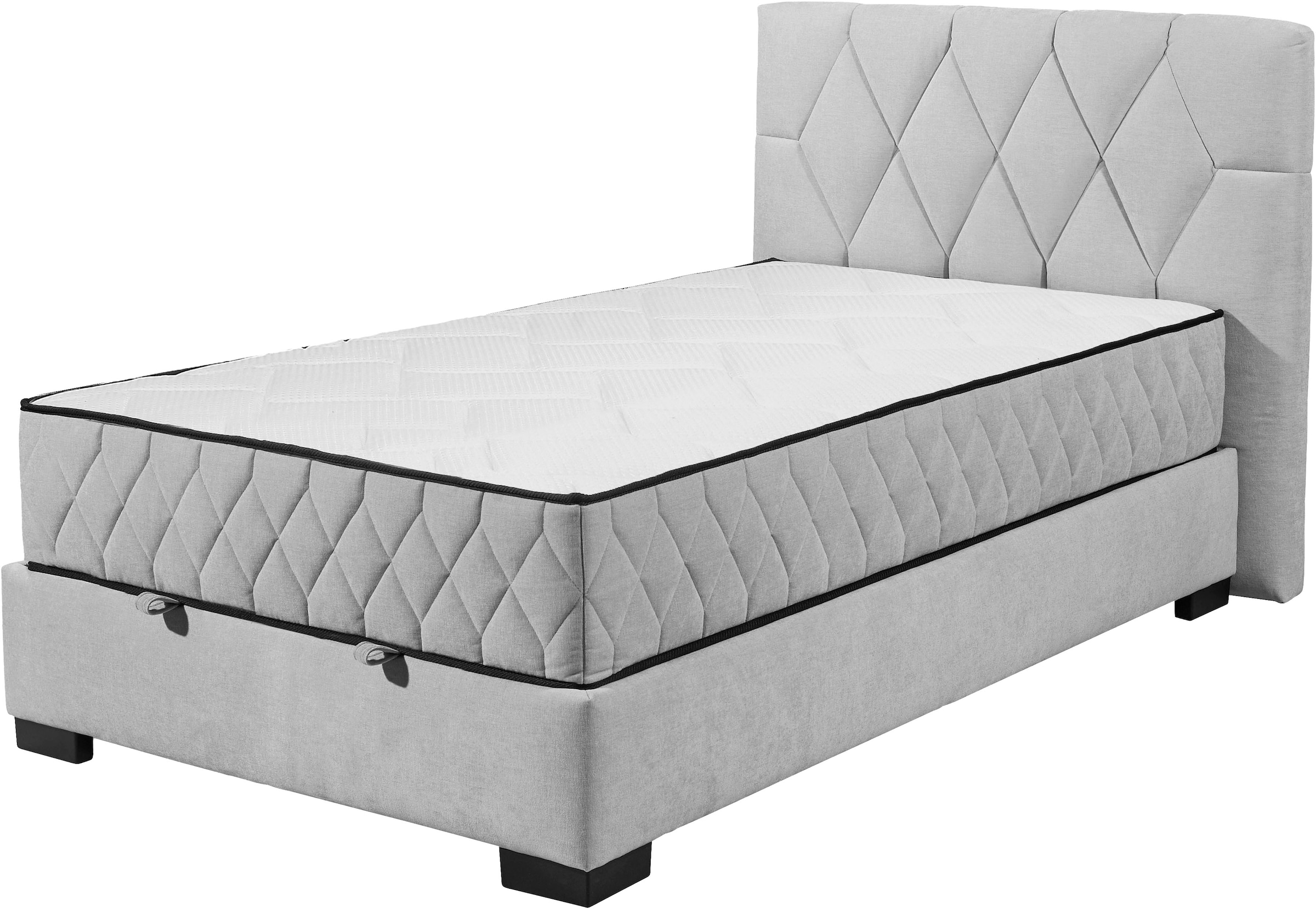 ED EXCITING DESIGN Boxbett »Nagol« mit Bettkasten, mit Wendematratze, erhältlich in verschiedenen Breiten