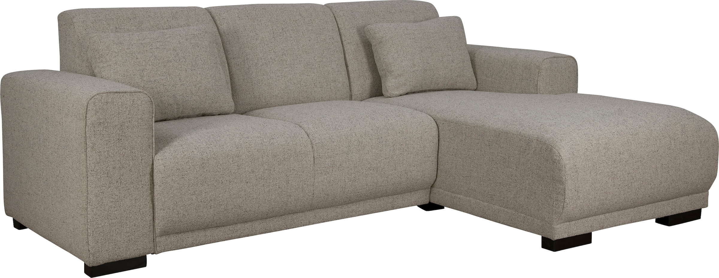 Home affaire Ecksofa »Bornholm incl. 2 Kissen, Stellmaße 234x162 cm L-Form«, Recamiere wahlweise links oder rechts bestellbar