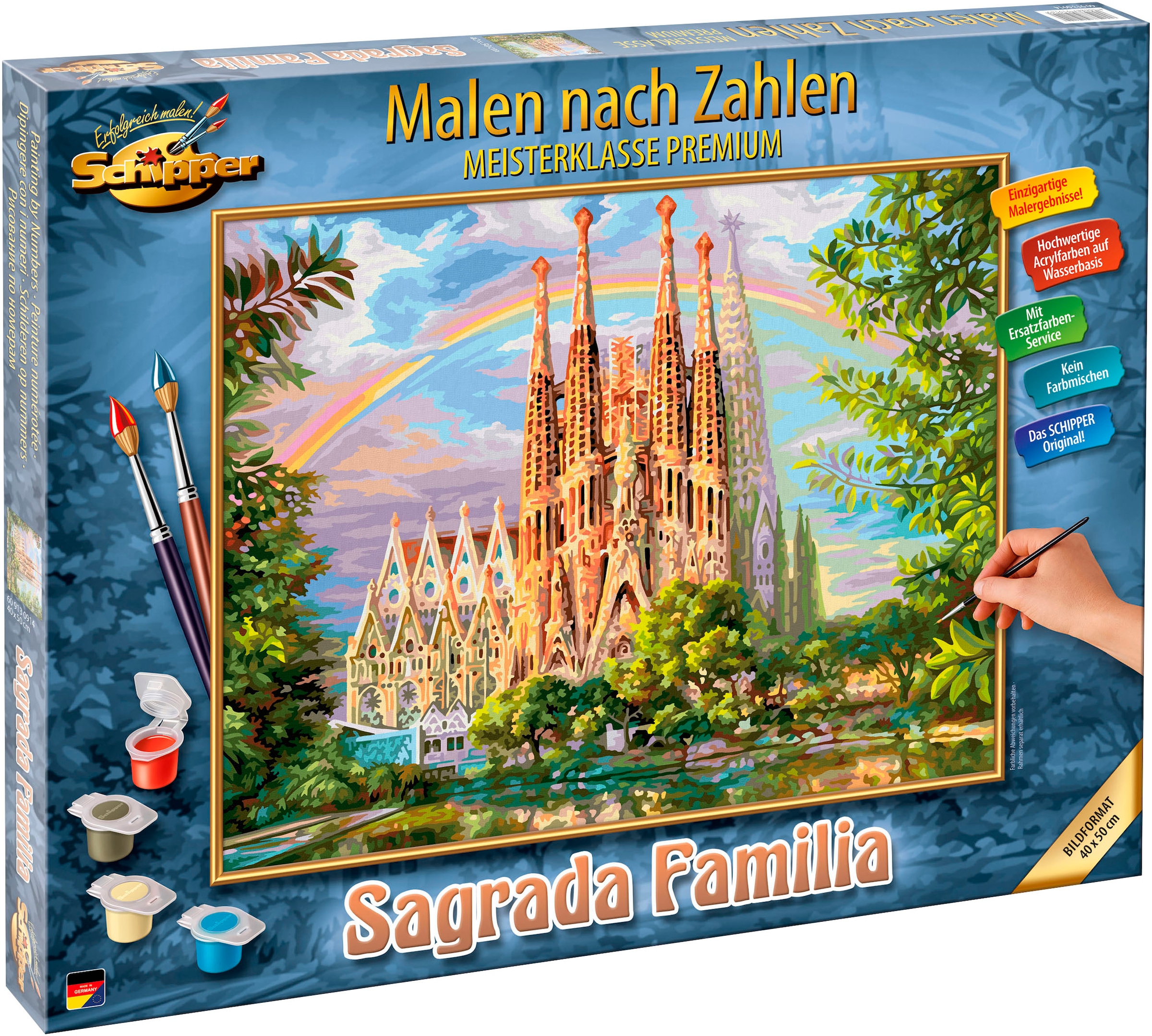 Schipper Malen nach Zahlen »Meisterklasse Premium - Sagrada Familia«, Made in Germany