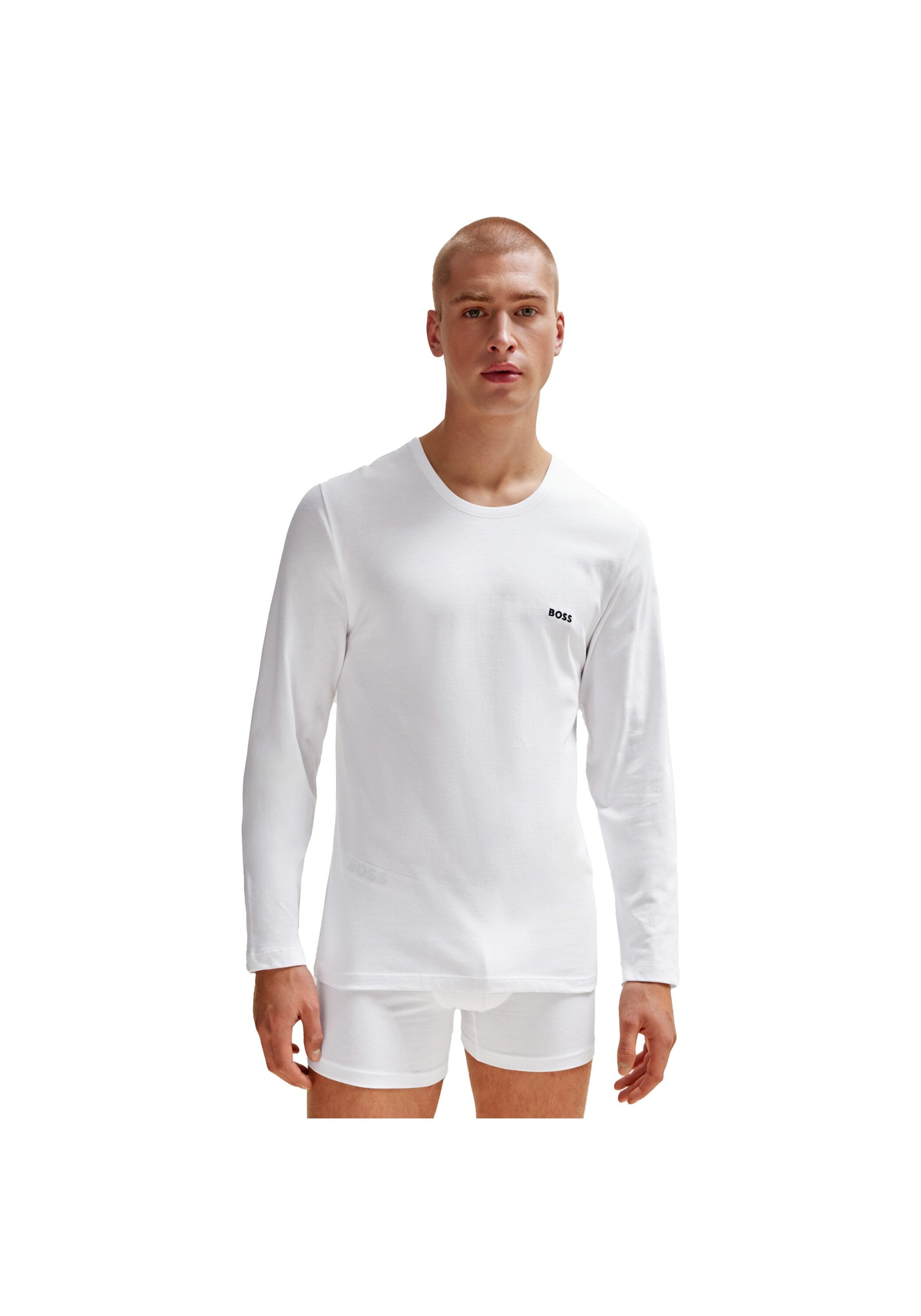 BOSS Longsleeve »Longsleeve LS ShirtRN 3P Classic 3er Pack«