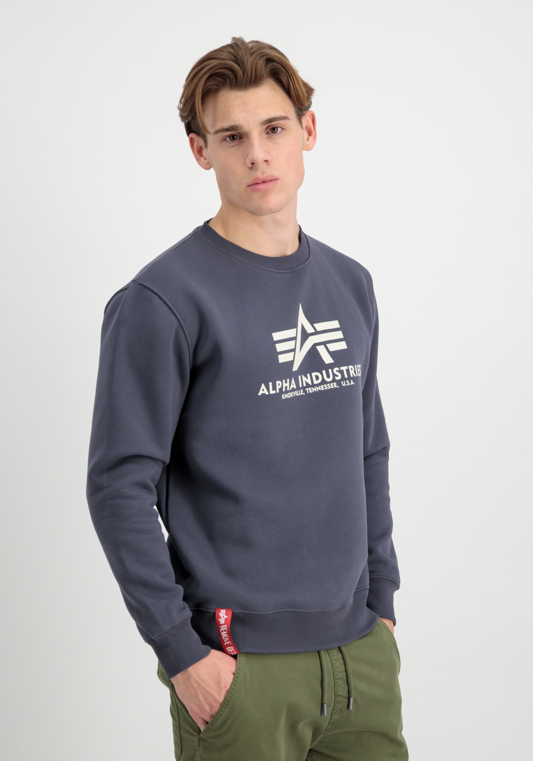 Men kaufen »Alpha Sweater Sweater« online Sweatshirts Industries OTTO Basic bei Industries - Alpha
