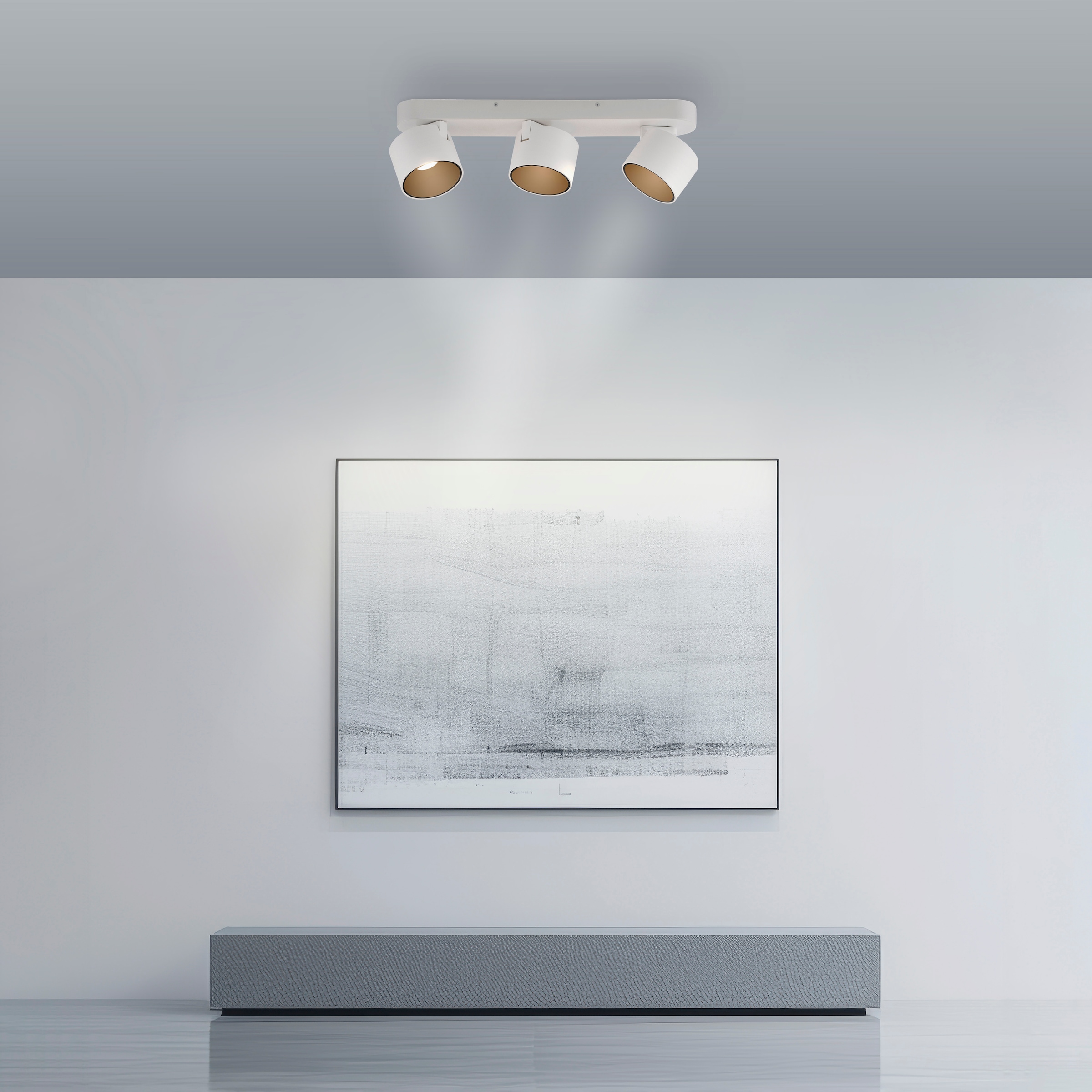 Neuhaus PURE LED Deckenleuchte »PURE Cup« LED-Board 1 Stk. Warmweiß Dimmfähig über separaten Tronicdimmer, dreh- & schwenkbar