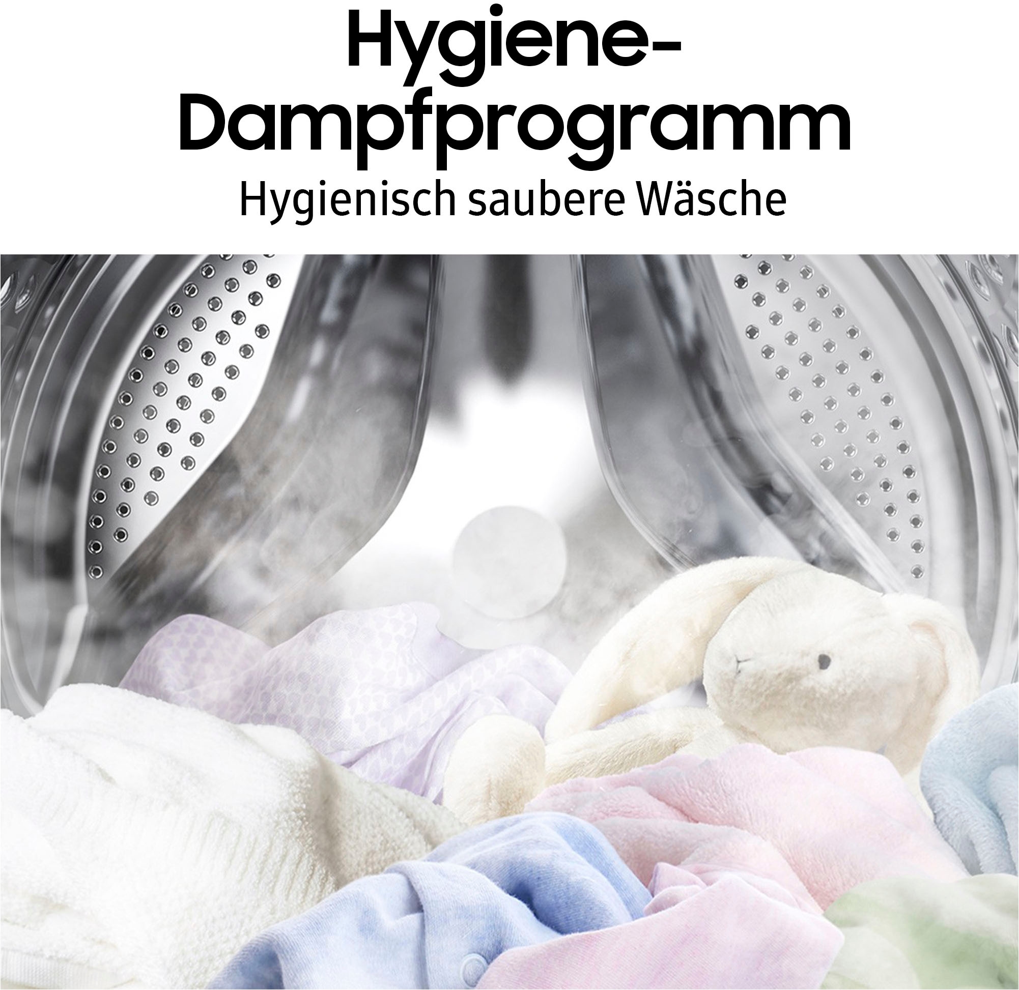 Samsung Waschmaschine WW6500T INOX »WW80T654ALX«, 8 kg, 1400 U/min, AddWash™