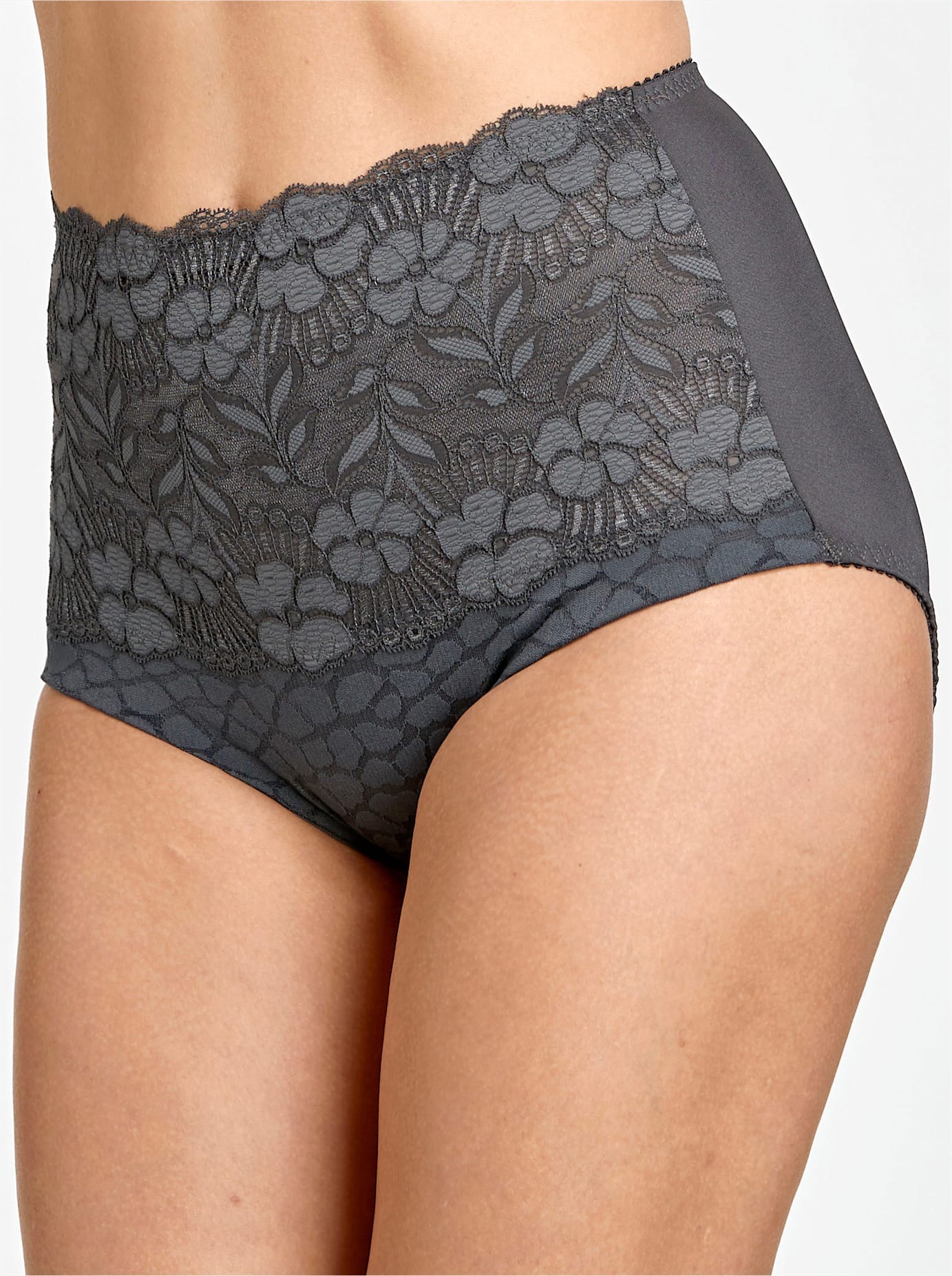 Miss Mary Damen Formslip 1 Stk. tlg. in grau