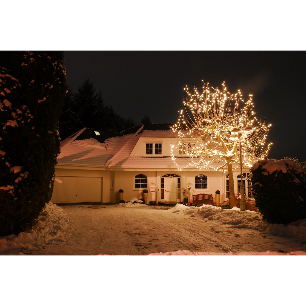 KONSTSMIDE LED-Lichterkette »Weihnachtsdeko aussen«, 40 St.-flammig