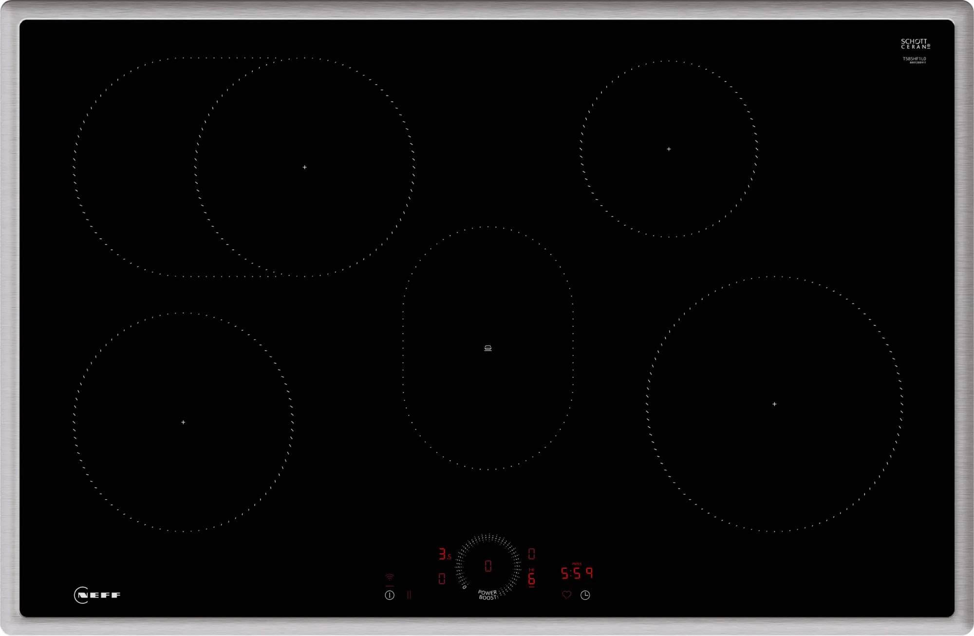 NEFF Backofen-Set N 30/N 70 »B1DCA0AN0«, mit Teleskopauszug nachrüstbar