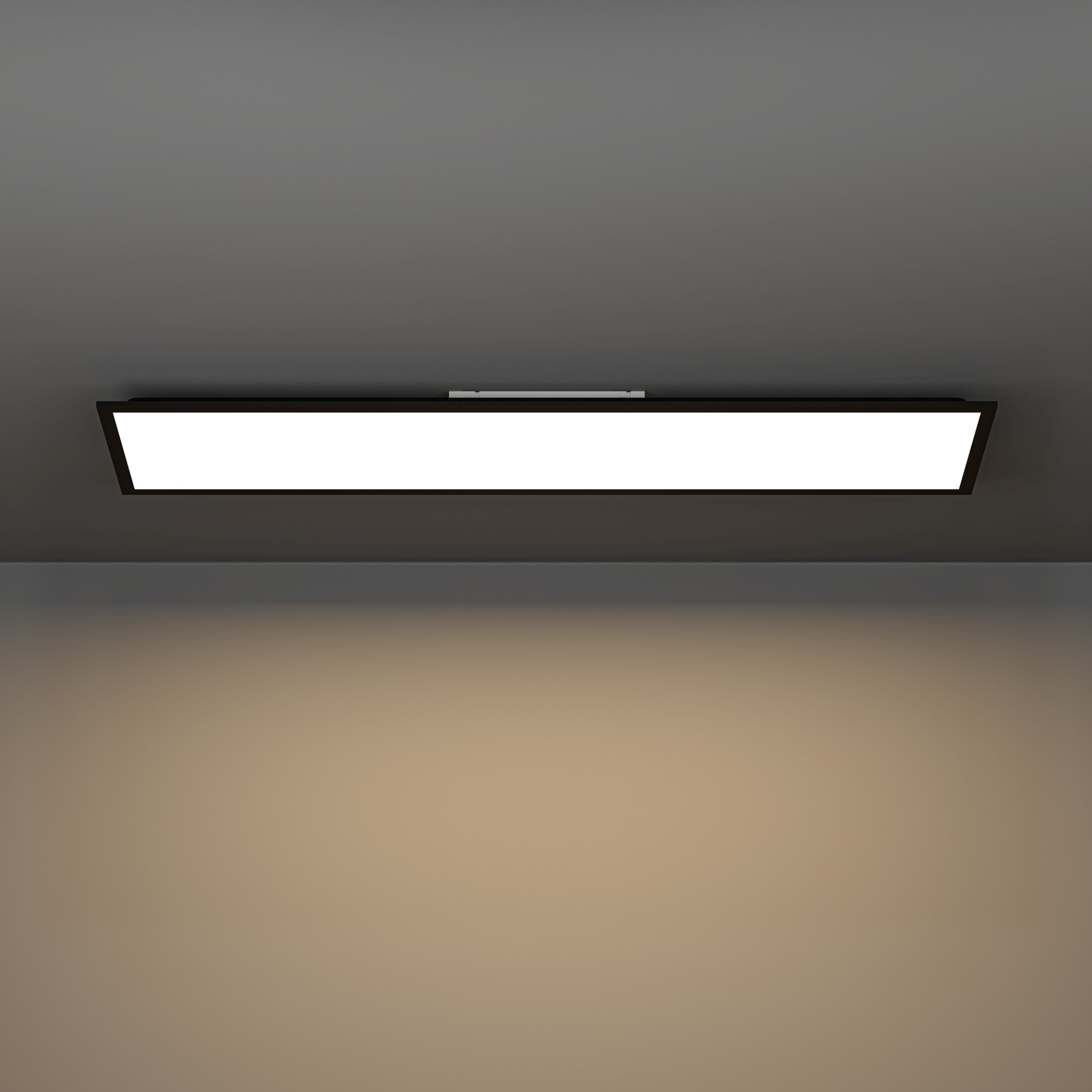 EGLO LED Deckenleuchte »MORADILLO-Z Deckenlampe - Stahl - LED - 34W - IP20« LED-Modul 1 Stk. Kaltweiß | Neutralweiß | RGB | Warmweiß Wohzimmerlampe, Esszimmerlampe, Schlafzimmer, L119,5 x B29,5 x H6,1 cm