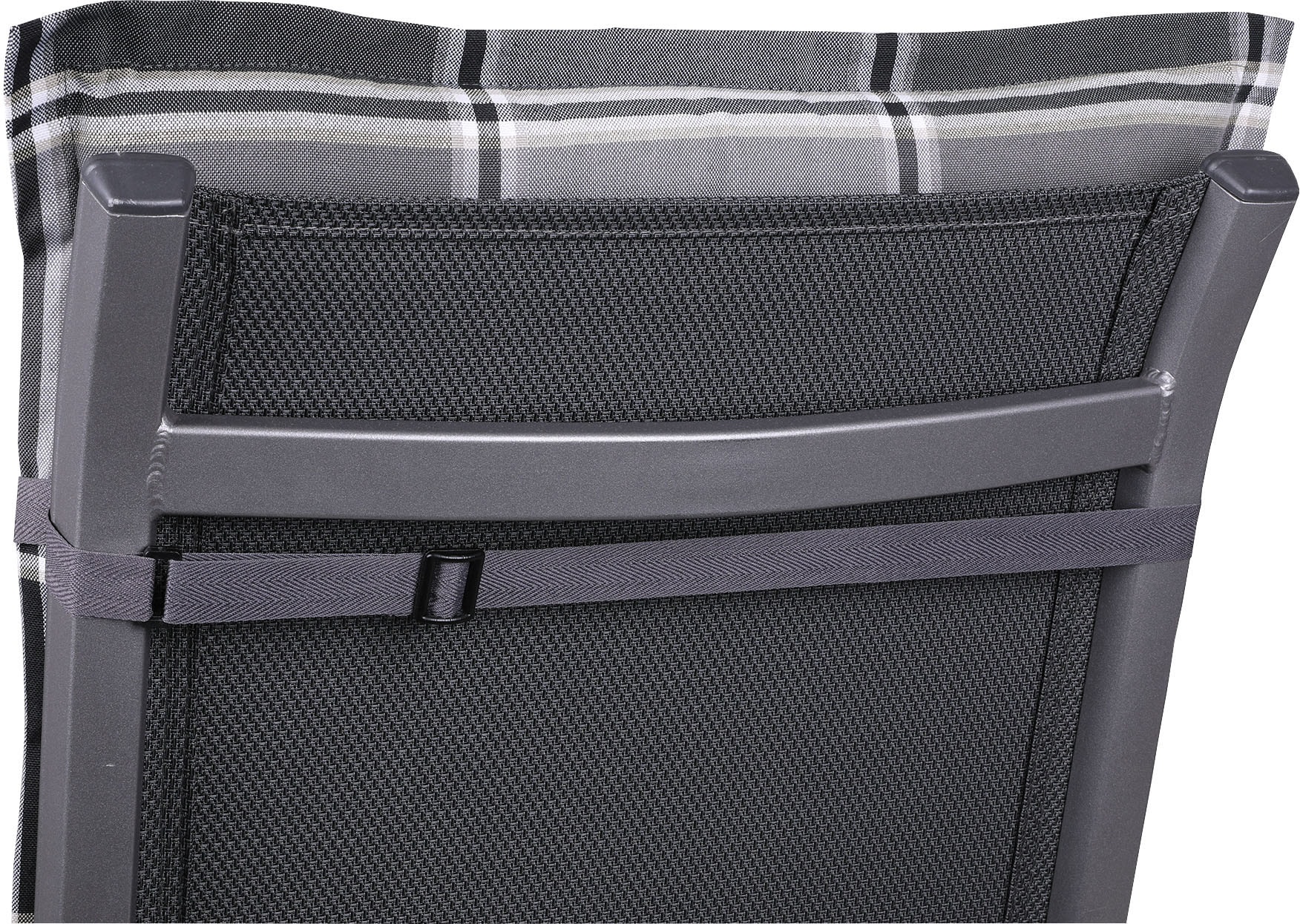 GO-DE Hochlehnerauflage grau