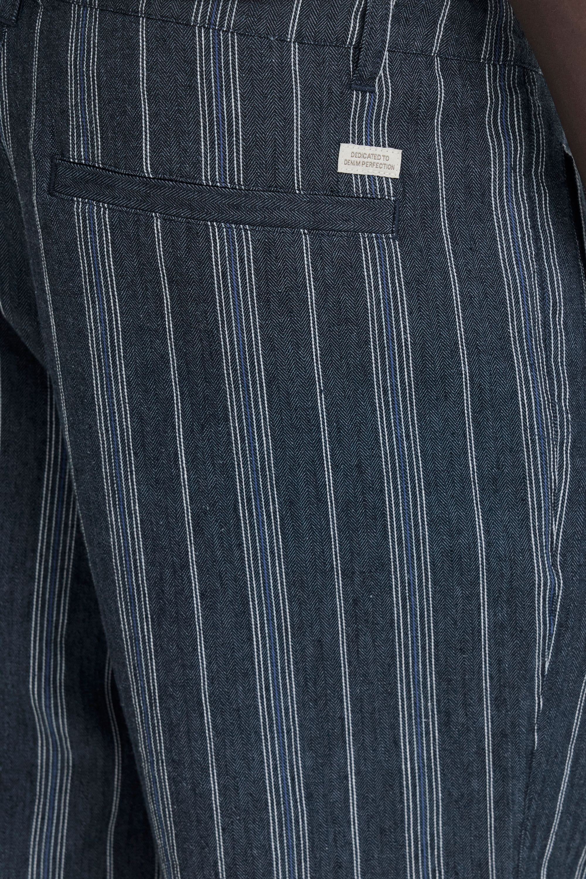 Blend Leinenhose »Leinenhose BHMaddox Linen Mix Striped«