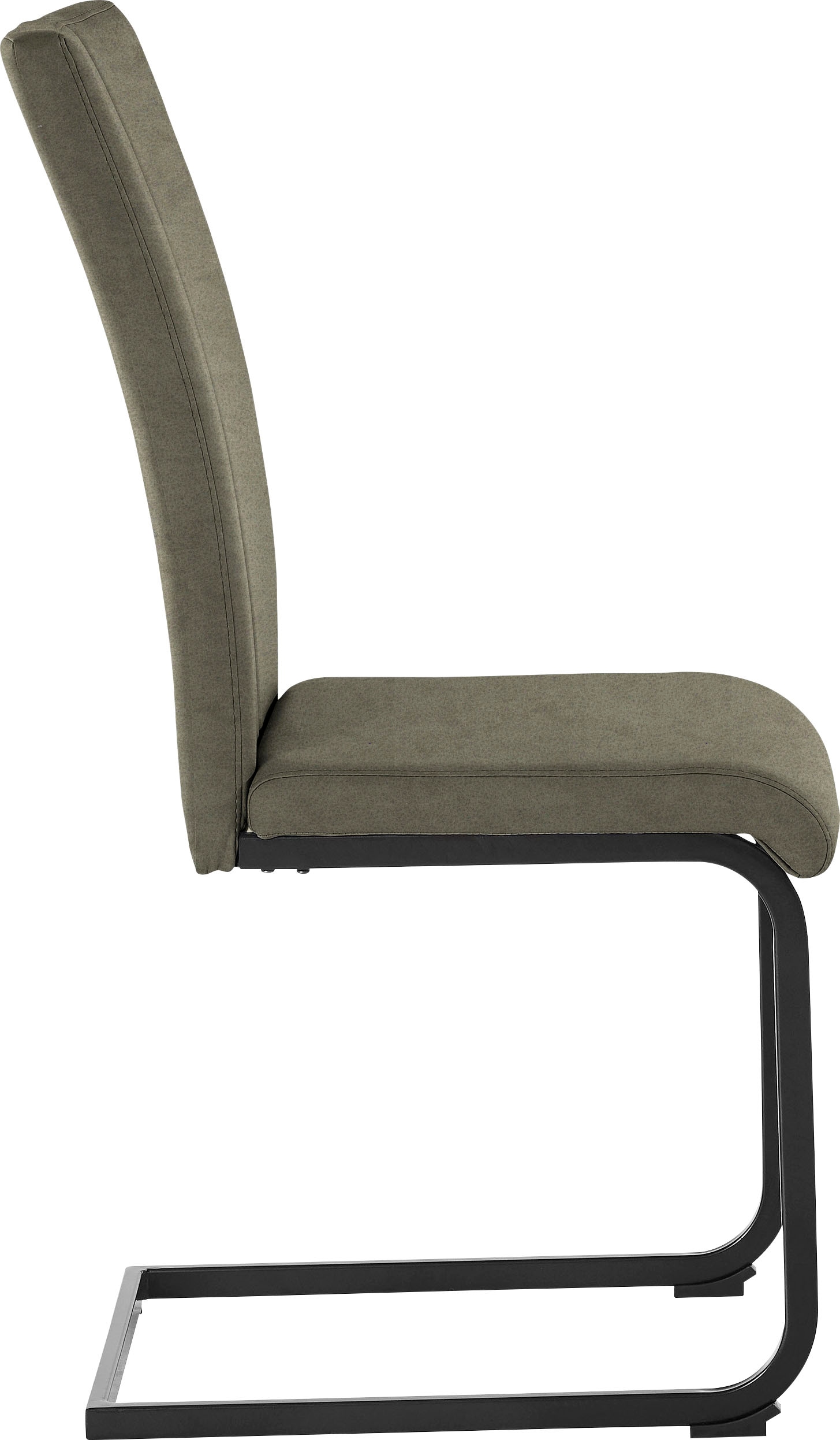 Home affaire Freischwinger »Oliver«, (Set), 2 St., Microfaser, Stuhl belastbar bis 120 Kg