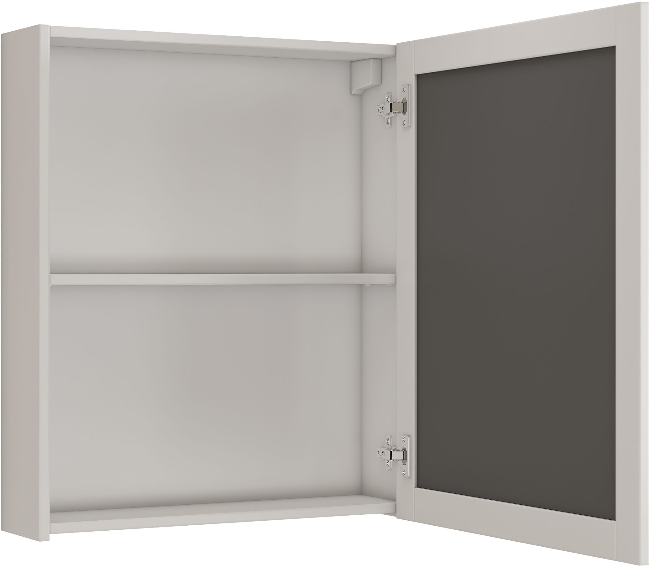 welltime Spiegelschrank »AMSTERDAM« platzsparender Spiegelschrank mit individuell verstellbarem Regalboden