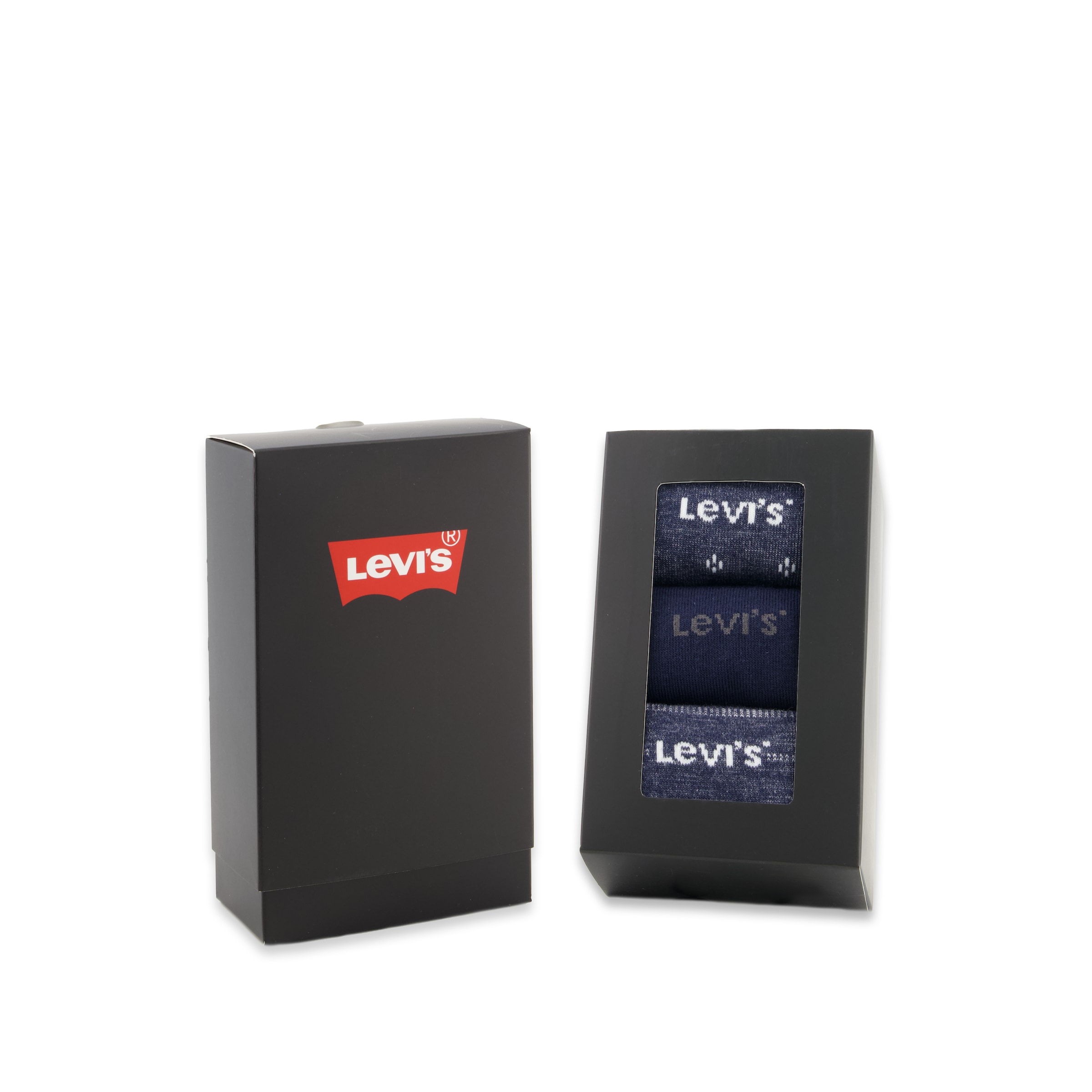 Levi's® Socken »LEVIS REG CUT DENIM GIFTBOX« 3 Paar, 