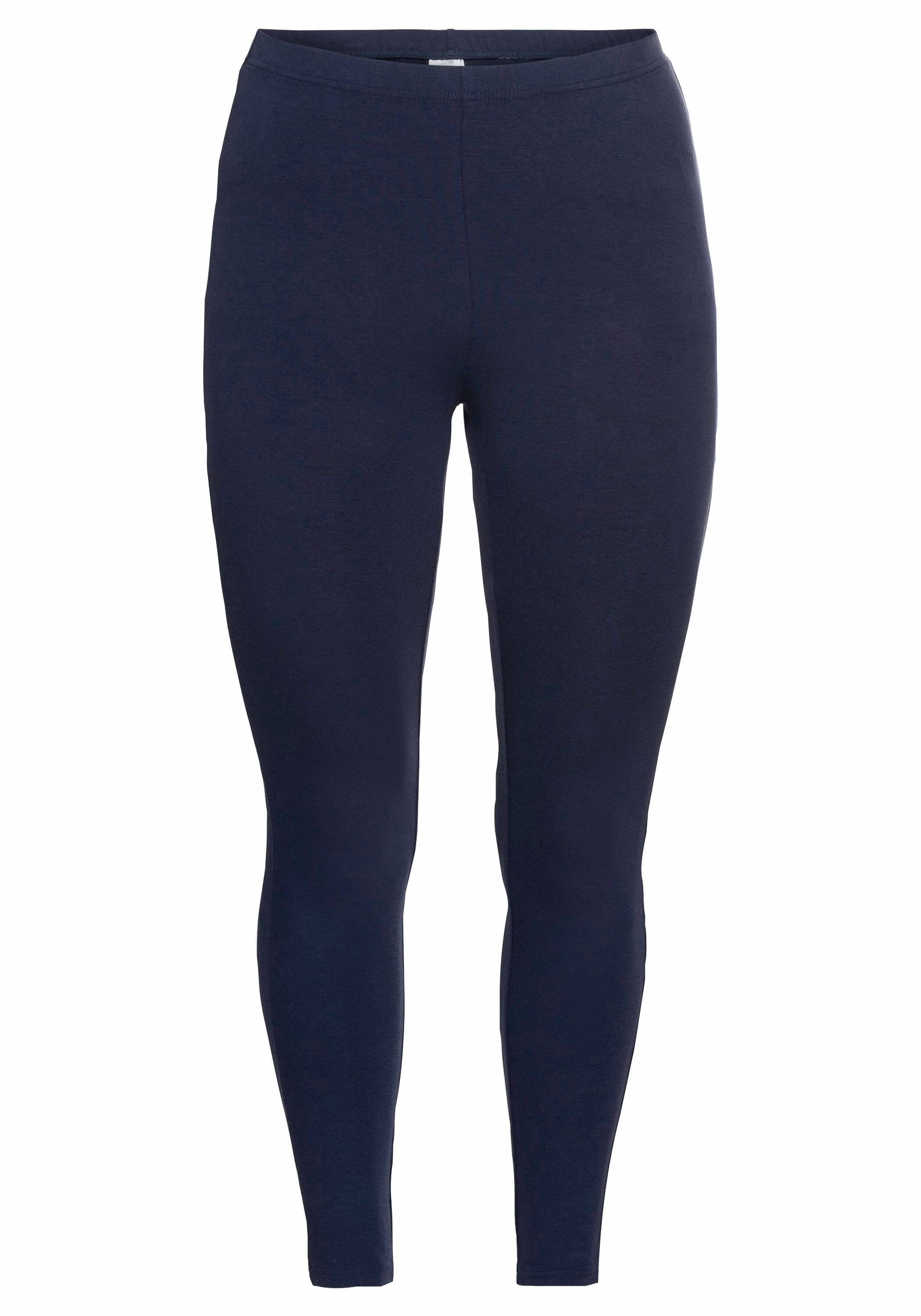 Sheego Leggings »Leggings aus hautfreundlichem Baumwoll-Mix«