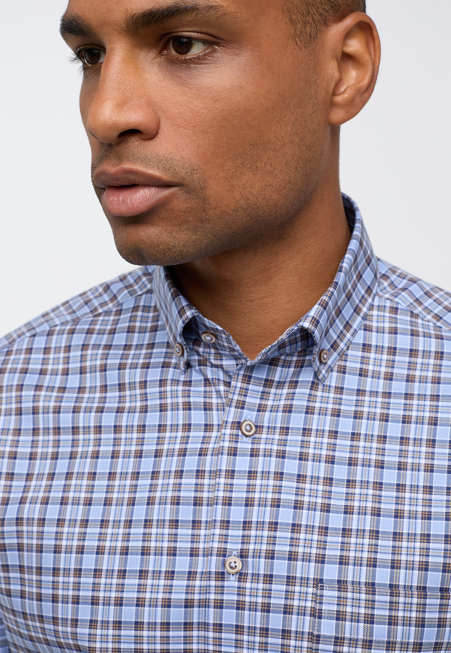 Eterna Langarmhemd »MODERN FIT« NON IRON (bügelfrei)