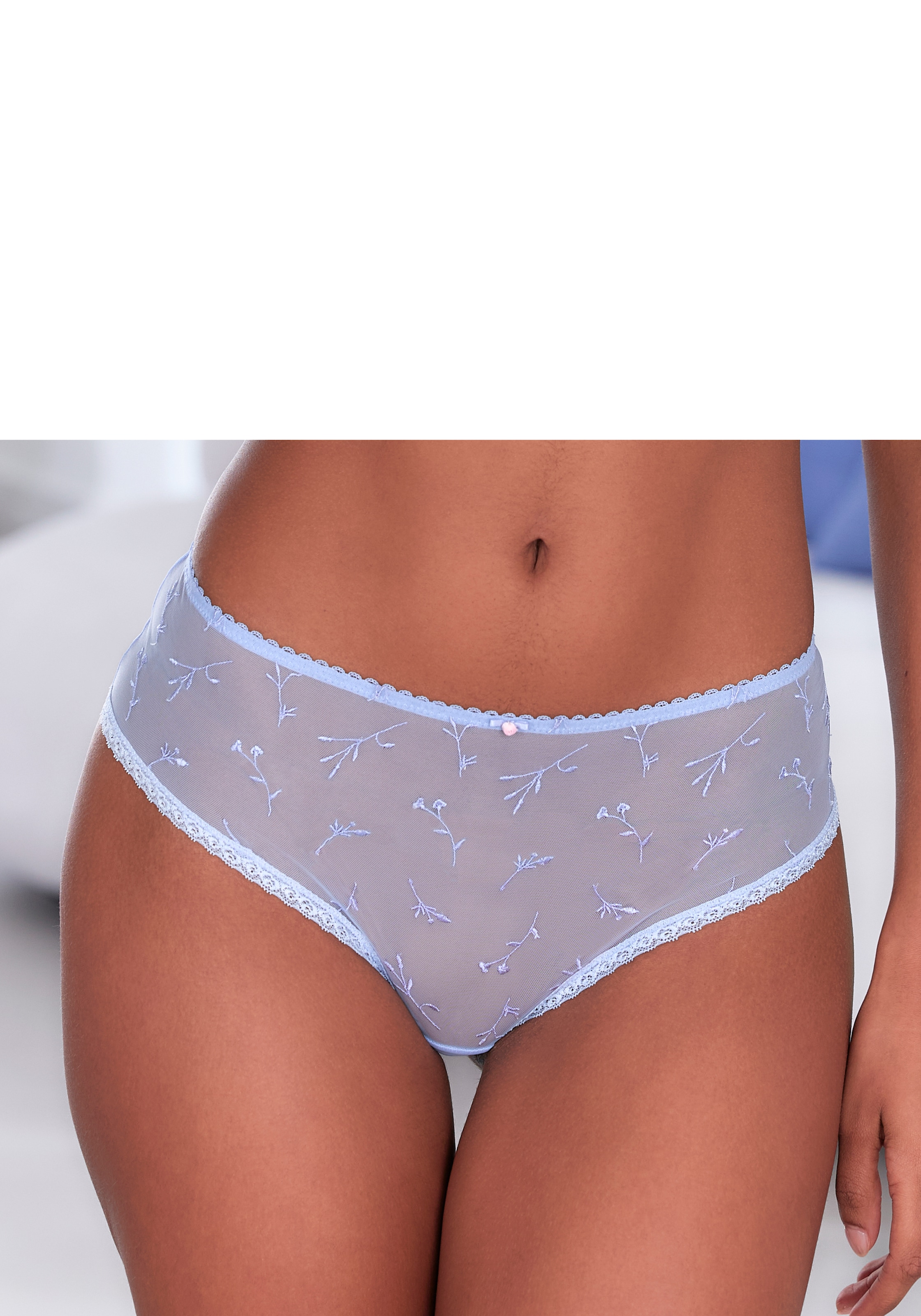 Vivance Panty »Thea« mit Blumen aus feiner Stickereispitze, sexy Dessous