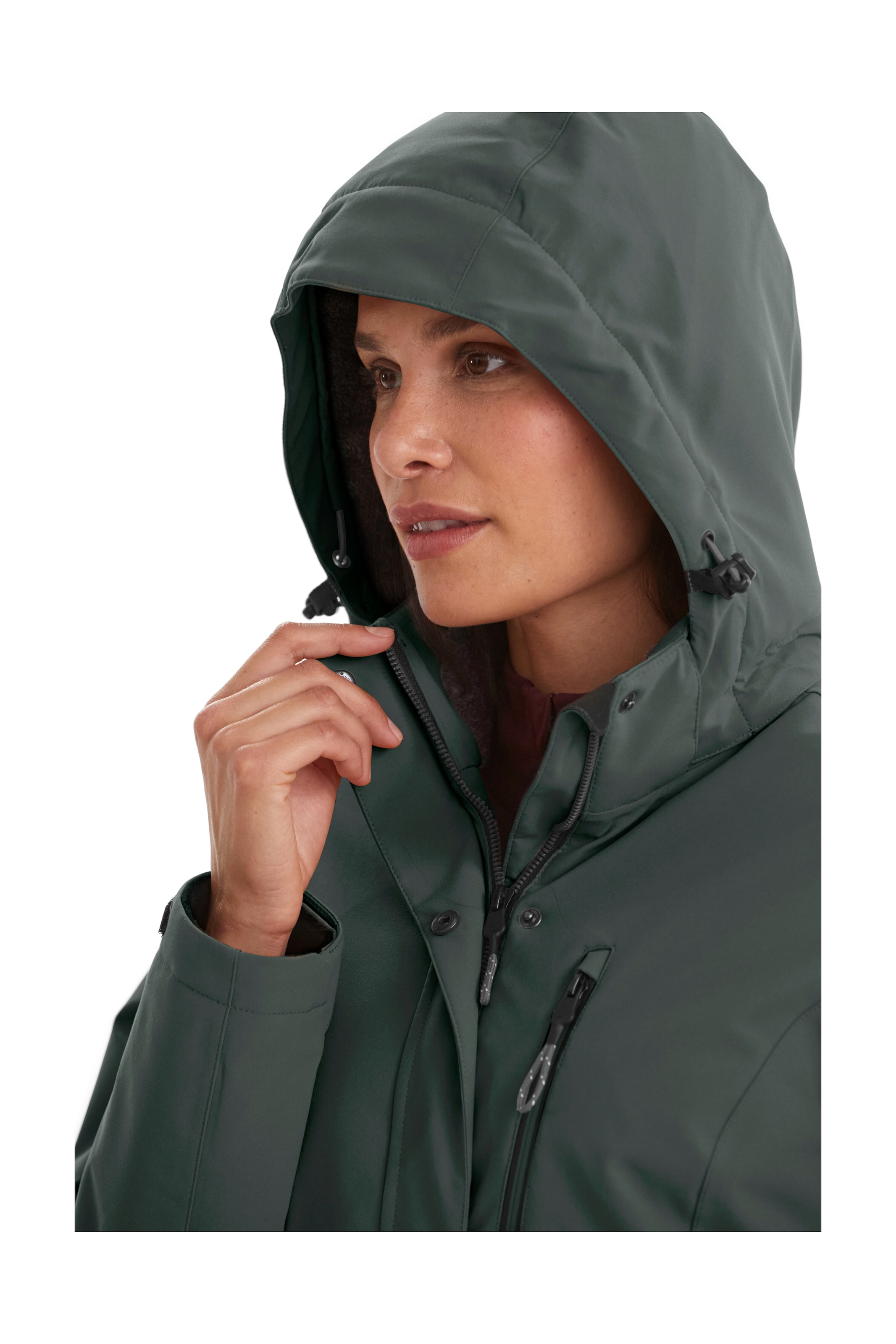 Killtec Outdoorjacke »KOW 140 WMN JCKT«, Wasserdichte Damenjacke, atmungsaktiv, abnehmbare Kapuze