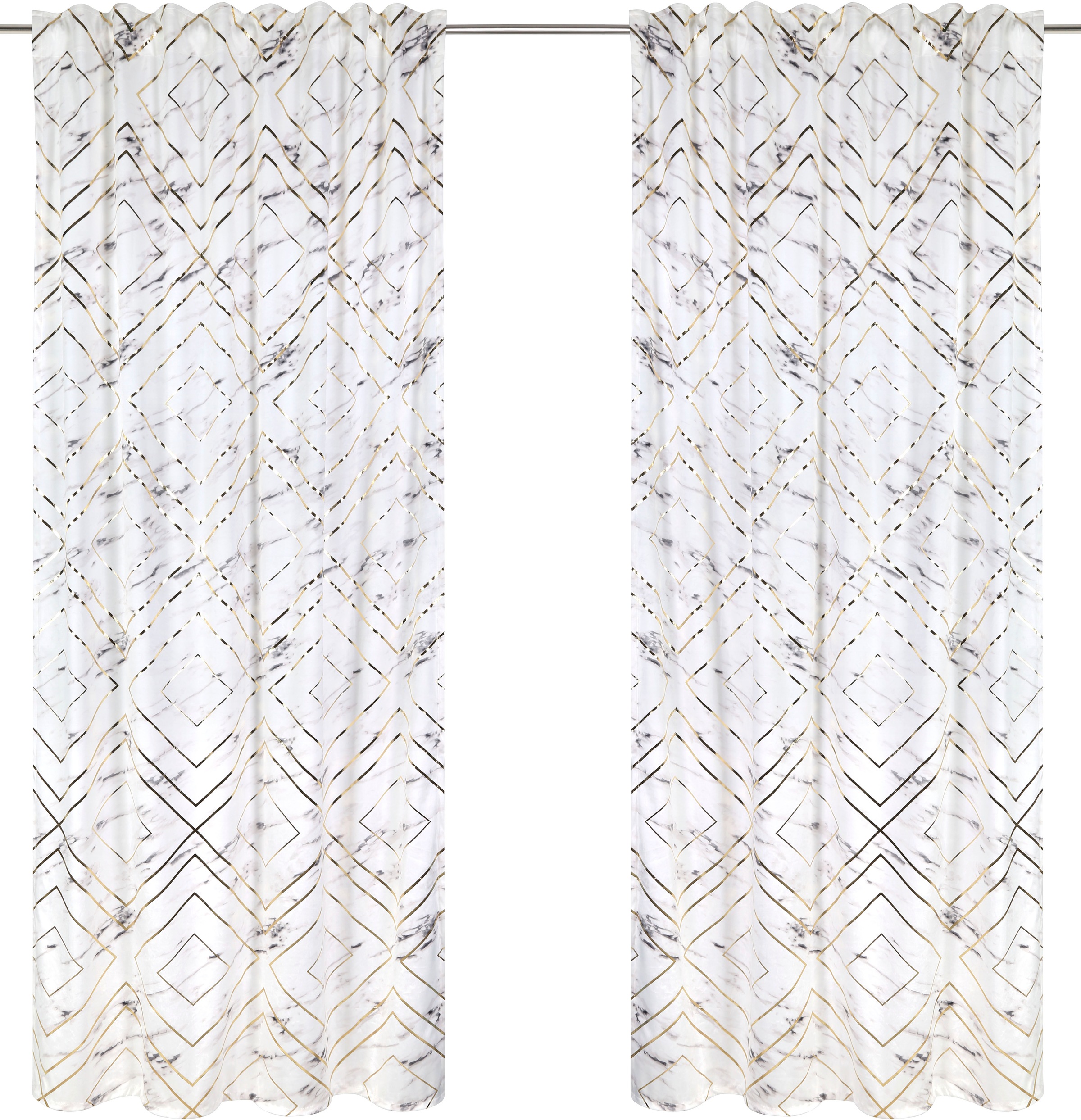 Leonique Vorhang »Lerina«, (1 St.), OTTO Größen bei bestellen verschiedene mit bedruckt, Foliendruck