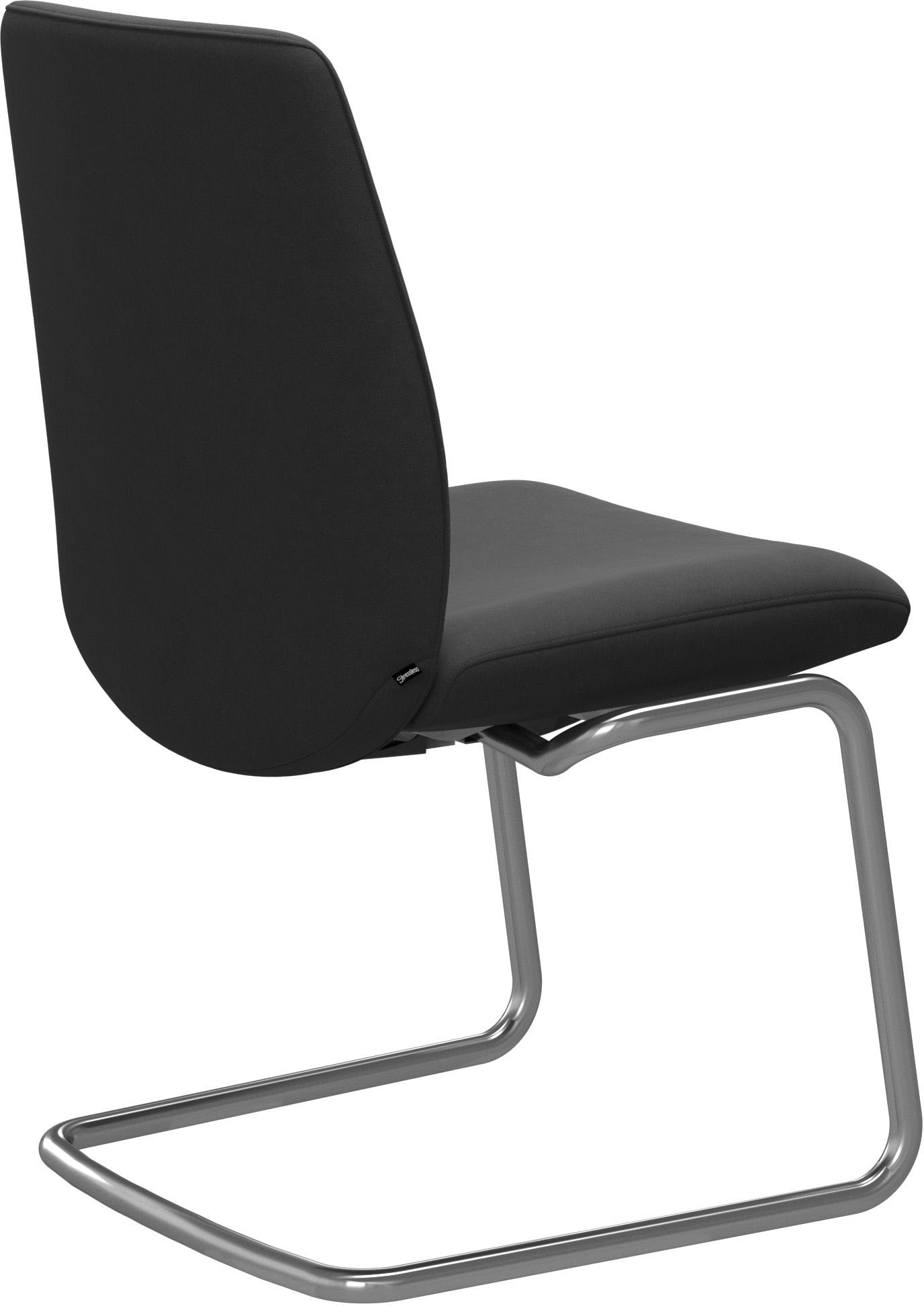 Stressless® Polsterstuhl »Laurel«, Microfaser DINAMICA, Low Back, Größe L, mit Beinen aus Stahl in Chrom glänzend