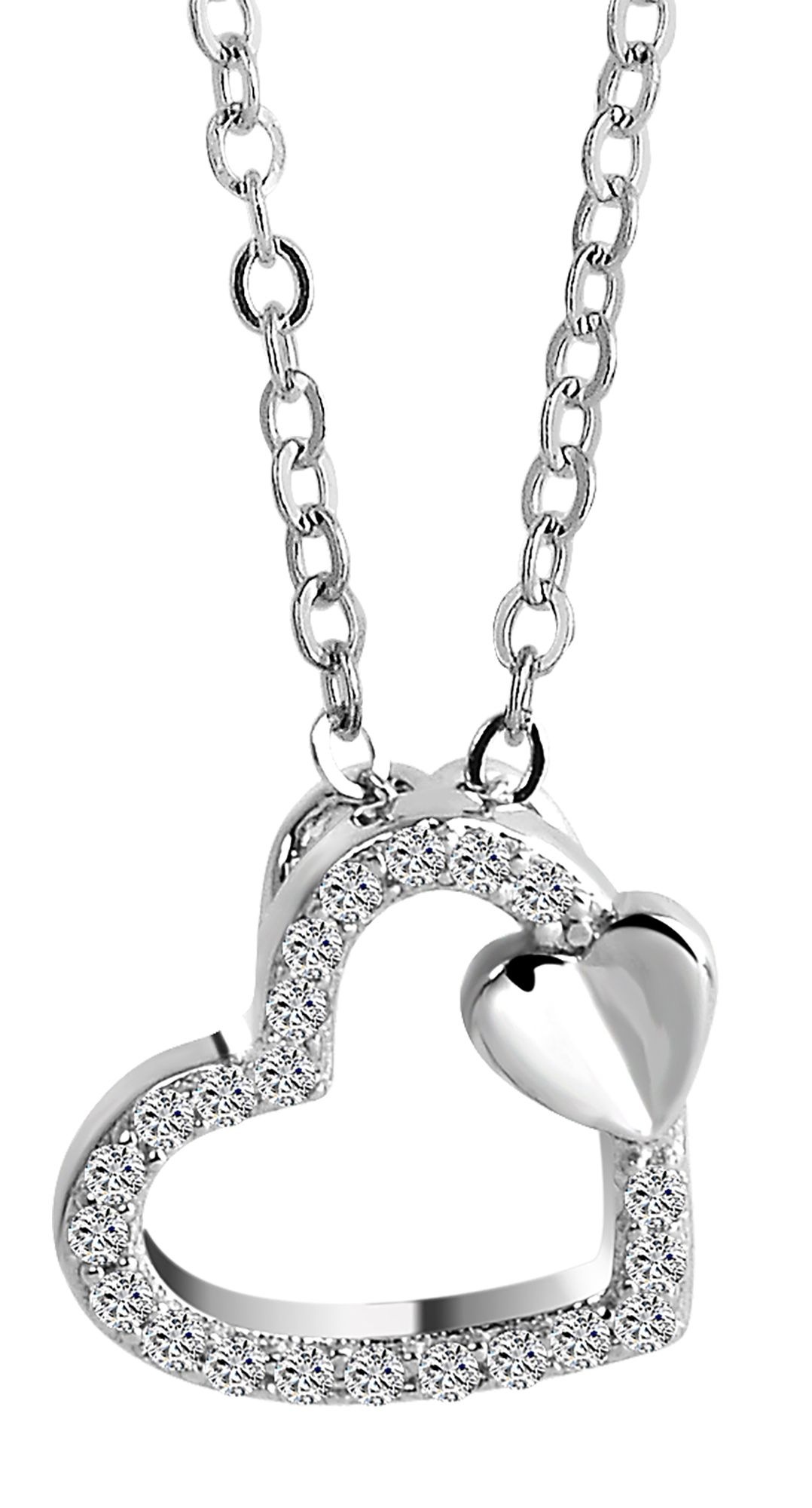 Adelia´s Kette ohne Anhänger »Damen Halskette mit Anhänger ¿ Herz aus 925 Silber«