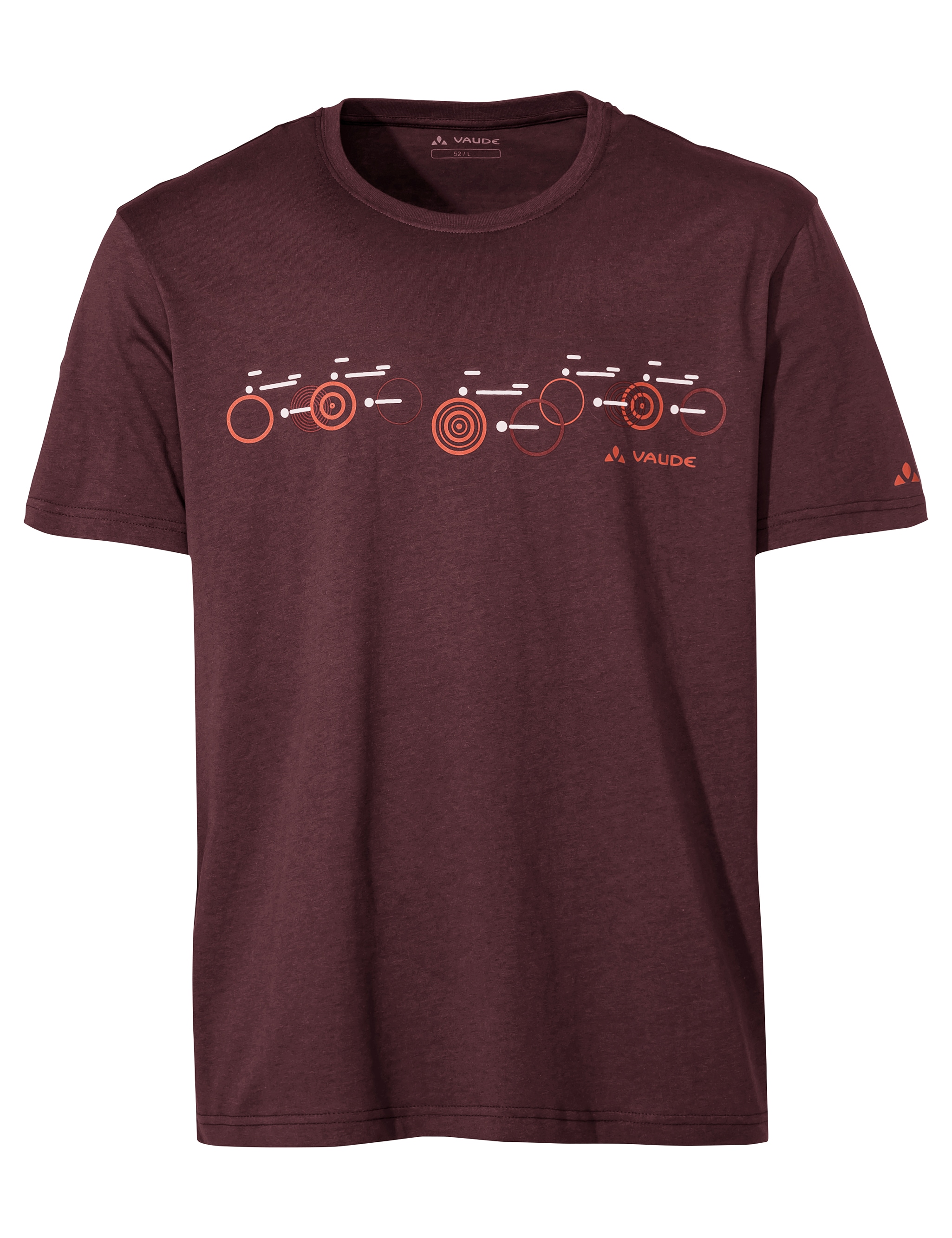 VAUDE T-Shirt, mit Fahrradprint