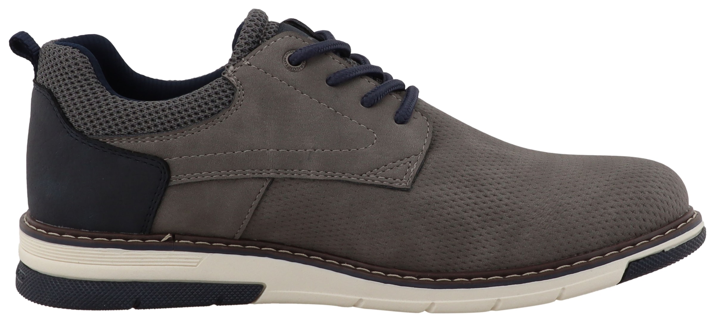 TOM TAILOR Sneaker »Dylan«  Freizeitschuh, Halbschuh, Schnürschuh mit Kontrastbesatz an der Ferse