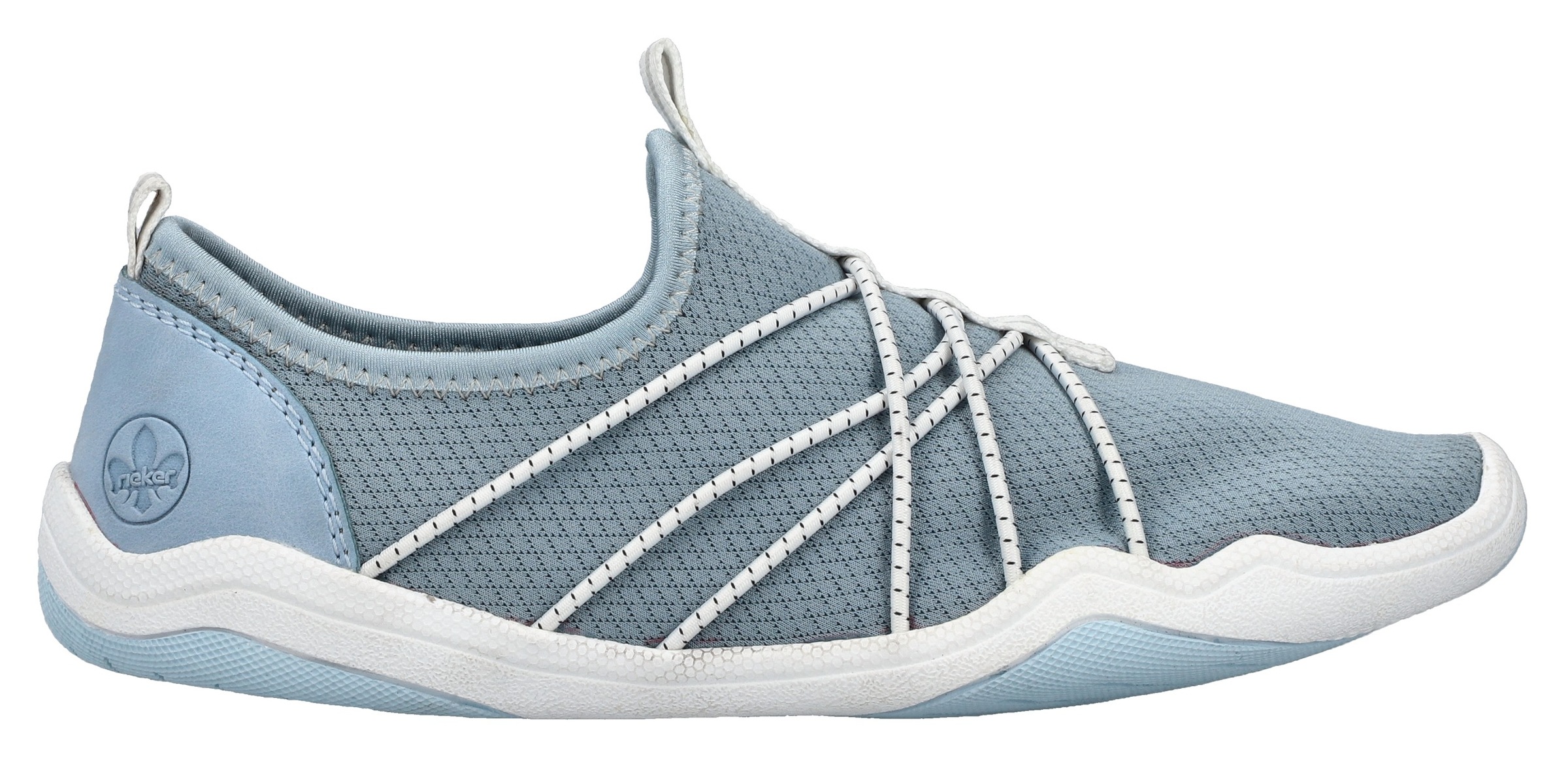 Rieker Slip-On Sneaker, Barfußschuh, Schlupfschuh, Slipper in veganer Verarbeitung